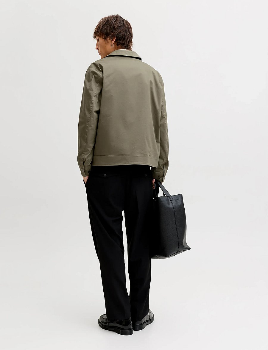 Jack & Jones - JPRBLAMAURICE BLOUSON JKT - frühlingsjacken - smokey olive - 3