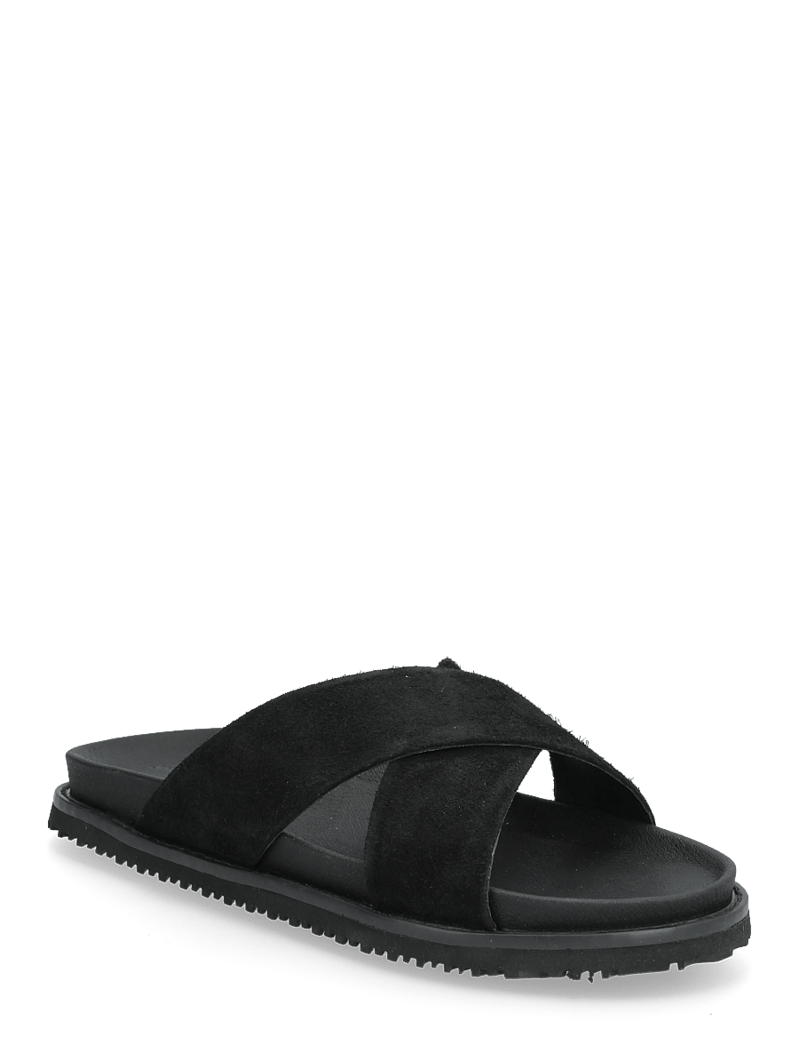 Jack & Jones - JFWNICE SUEDE SANDAL - kollektionen - black - 0