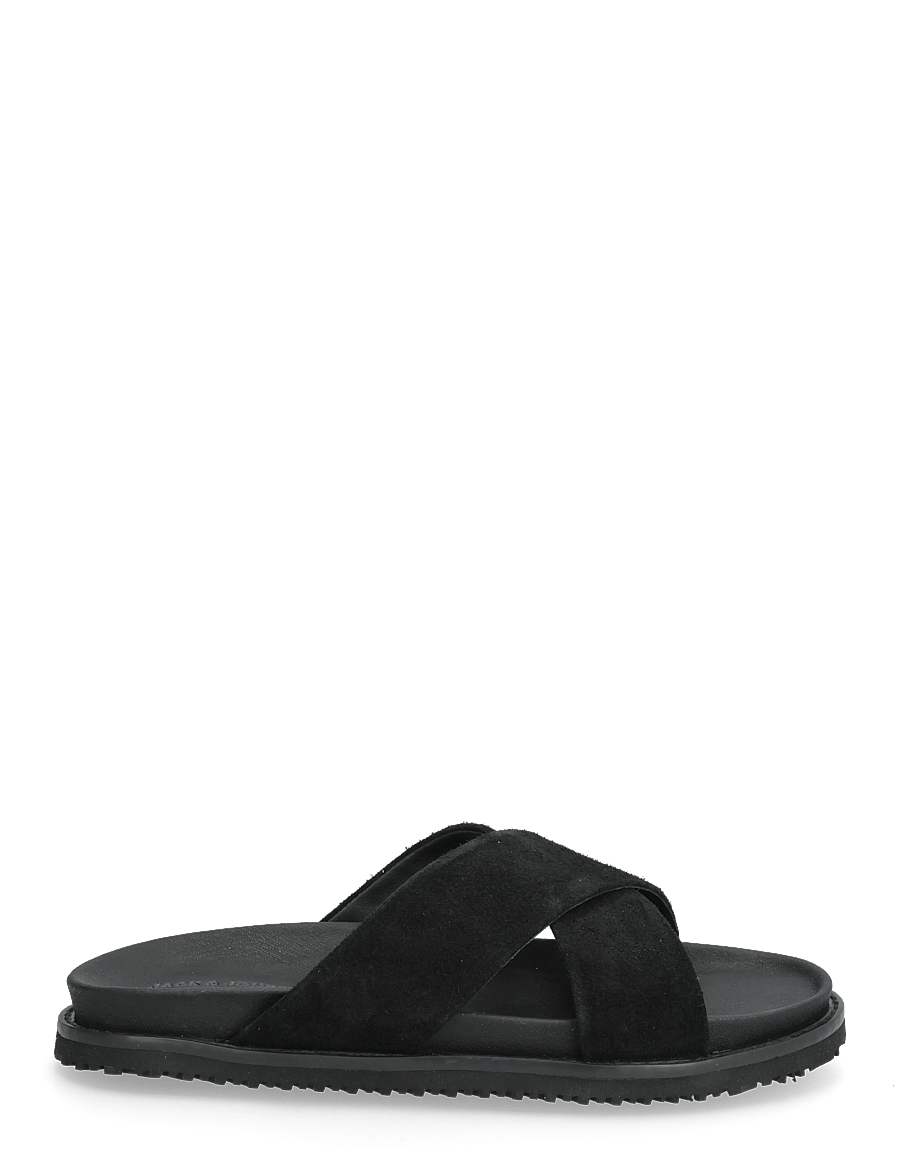 Jack & Jones - JFWNICE SUEDE SANDAL - kollektionen - black - 1