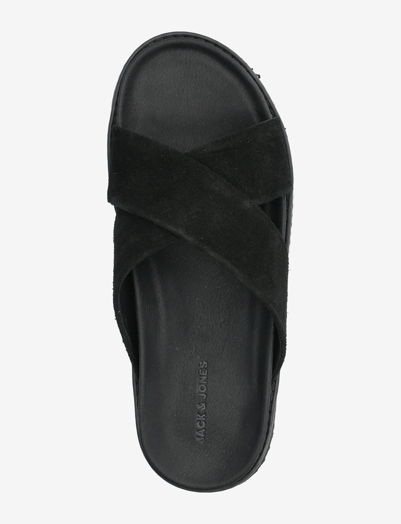 Jack & Jones - JFWNICE SUEDE SANDAL - kollektioner - black - 3