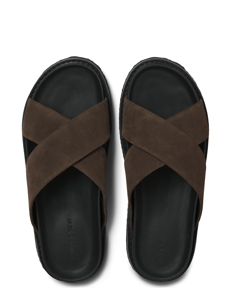 Jack & Jones - JFWNICE SUEDE SANDAL - kollektsioonid - cocoa brown - 1