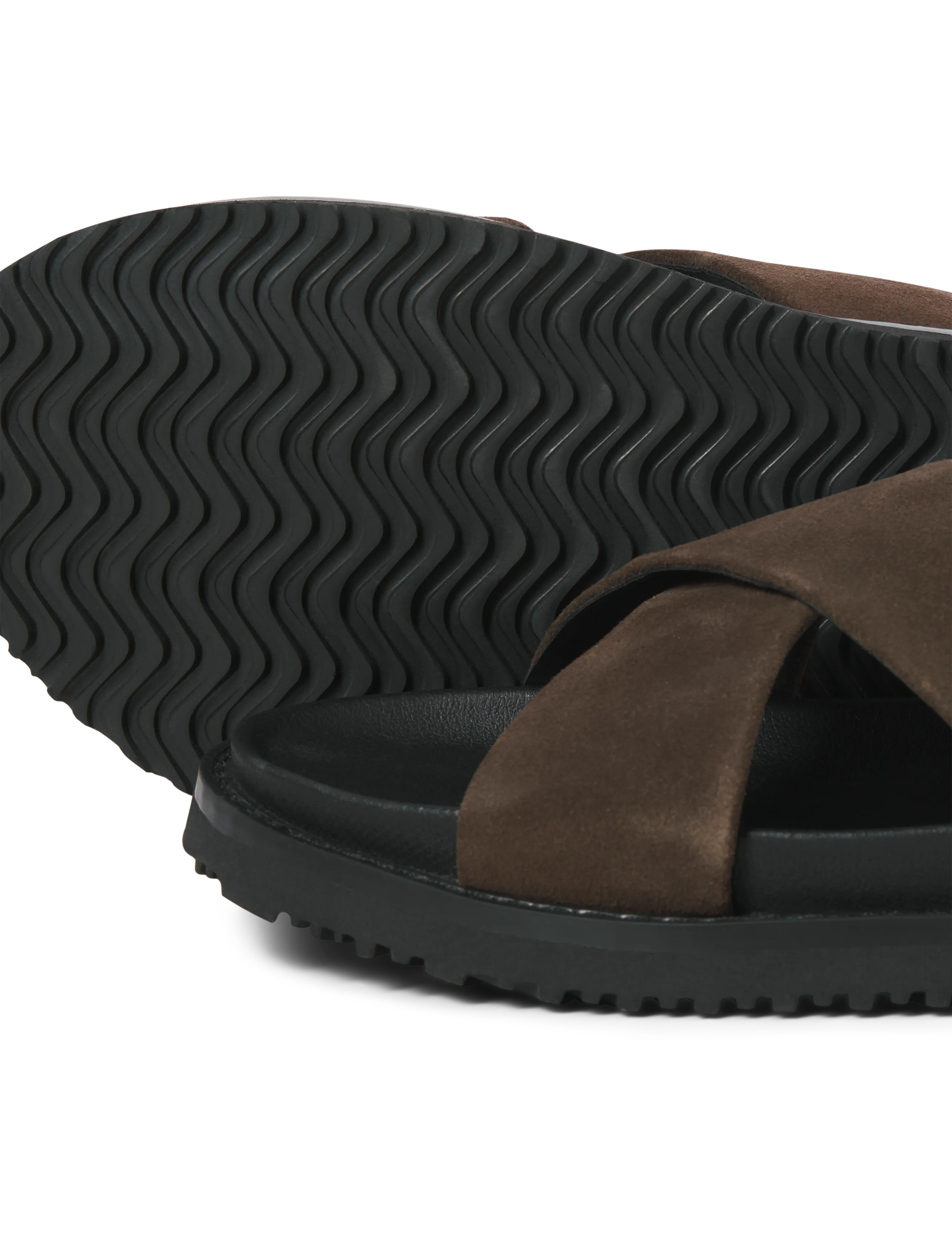 Jack & Jones - JFWNICE SUEDE SANDAL - herren - cocoa brown - 5
