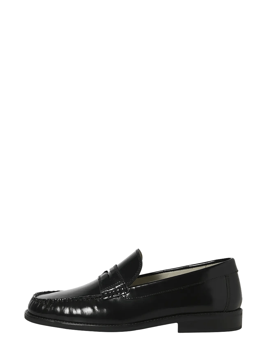 Jack & Jones - JFWPENNYBAR LEATHER LOAFER SN - kollektioner - black - 1