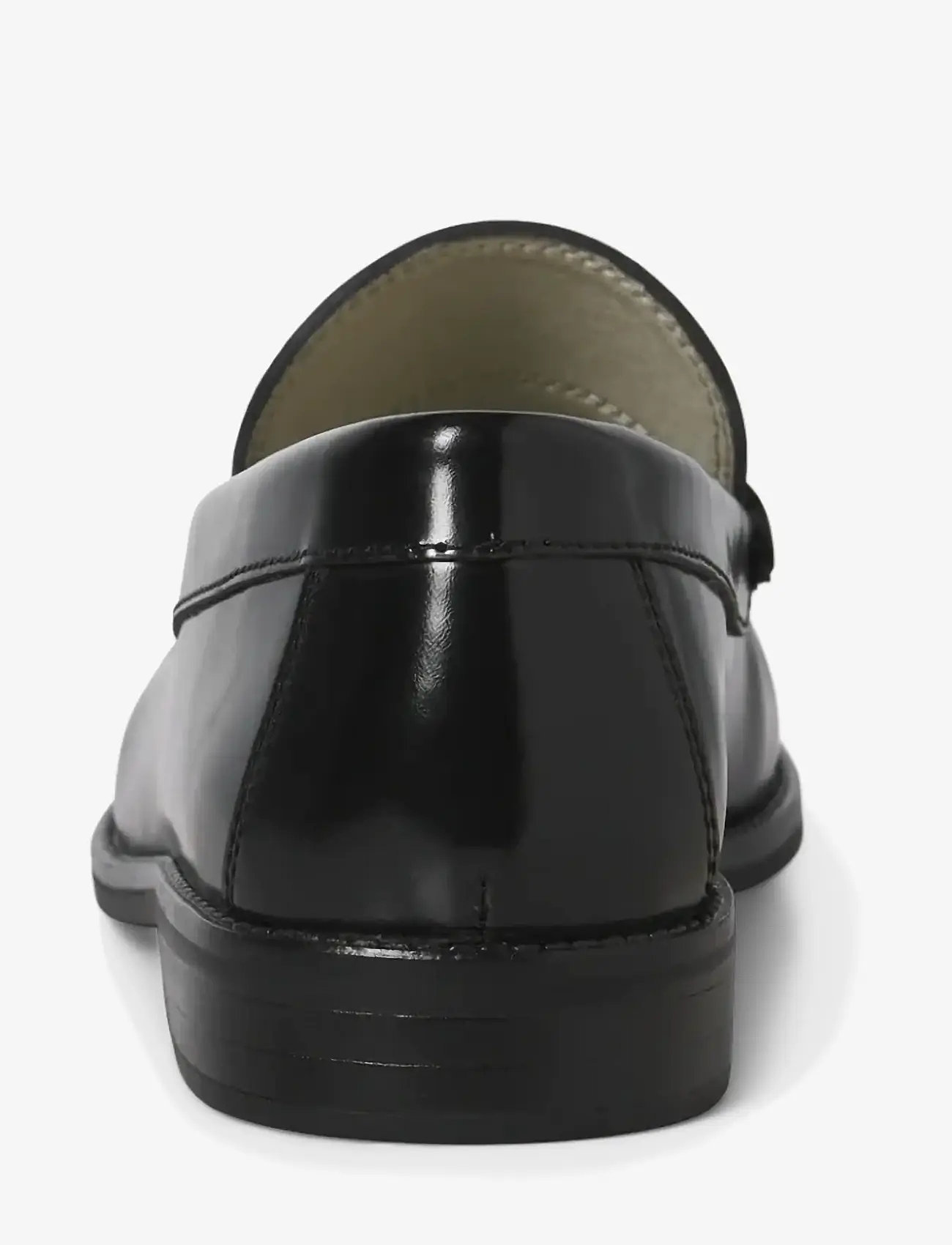 Jack & Jones - JFWPENNYBAR LEATHER LOAFER SN - kollektioner - black - 4