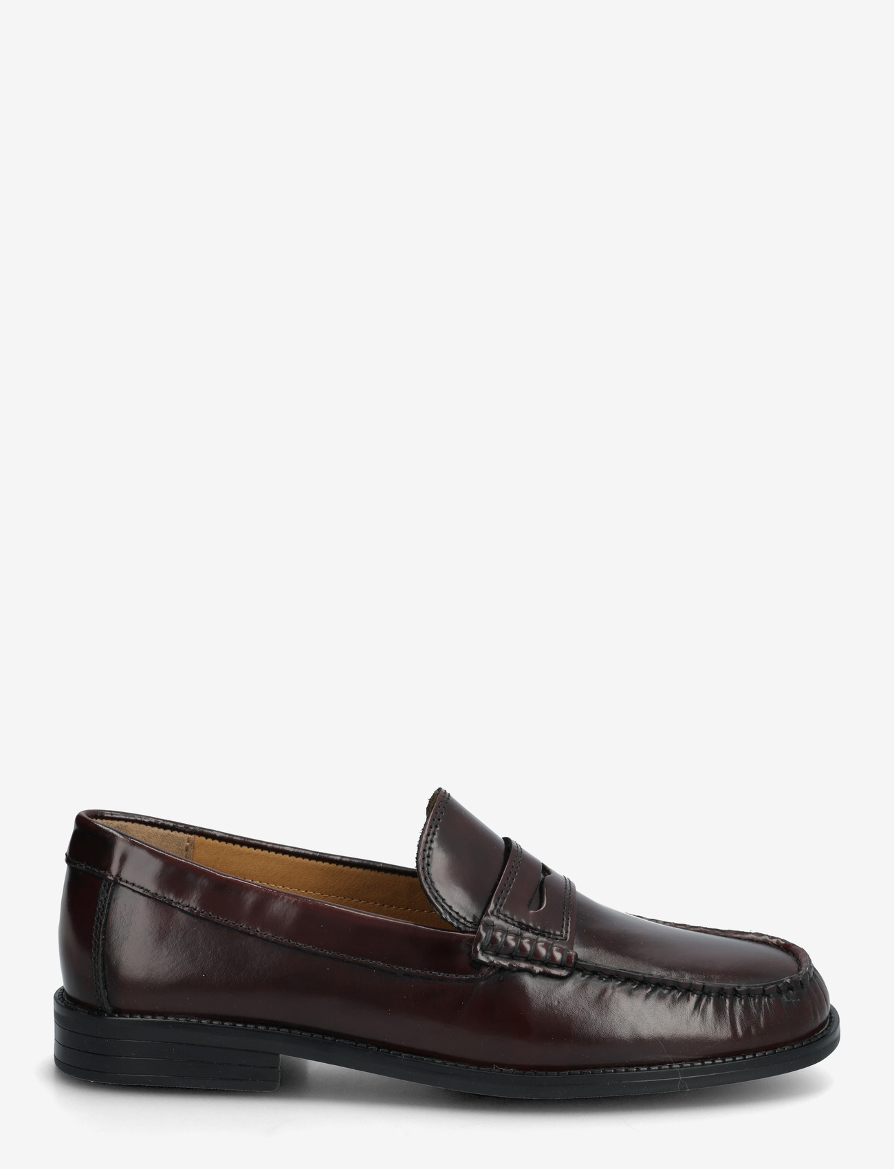 Jack & Jones - JFWPENNYBAR LEATHER LOAFER SN - kollektsioonid - oxblood red - 1
