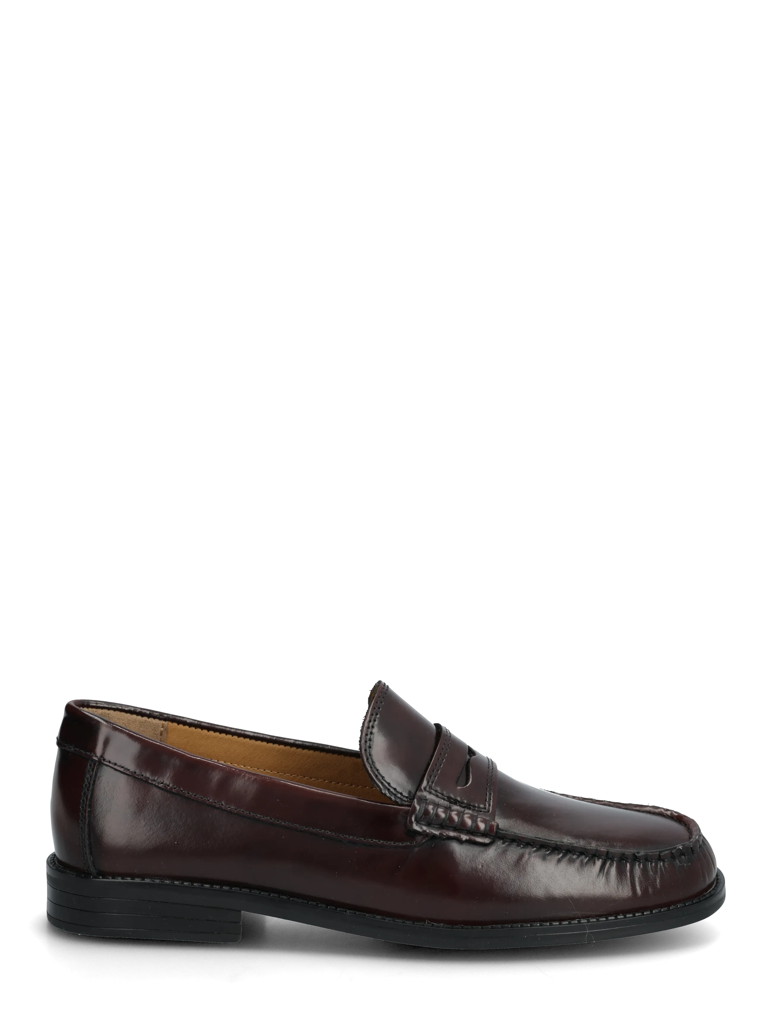 Jack & Jones - JFWPENNYBAR LEATHER LOAFER SN - kollektsioonid - oxblood red - 1
