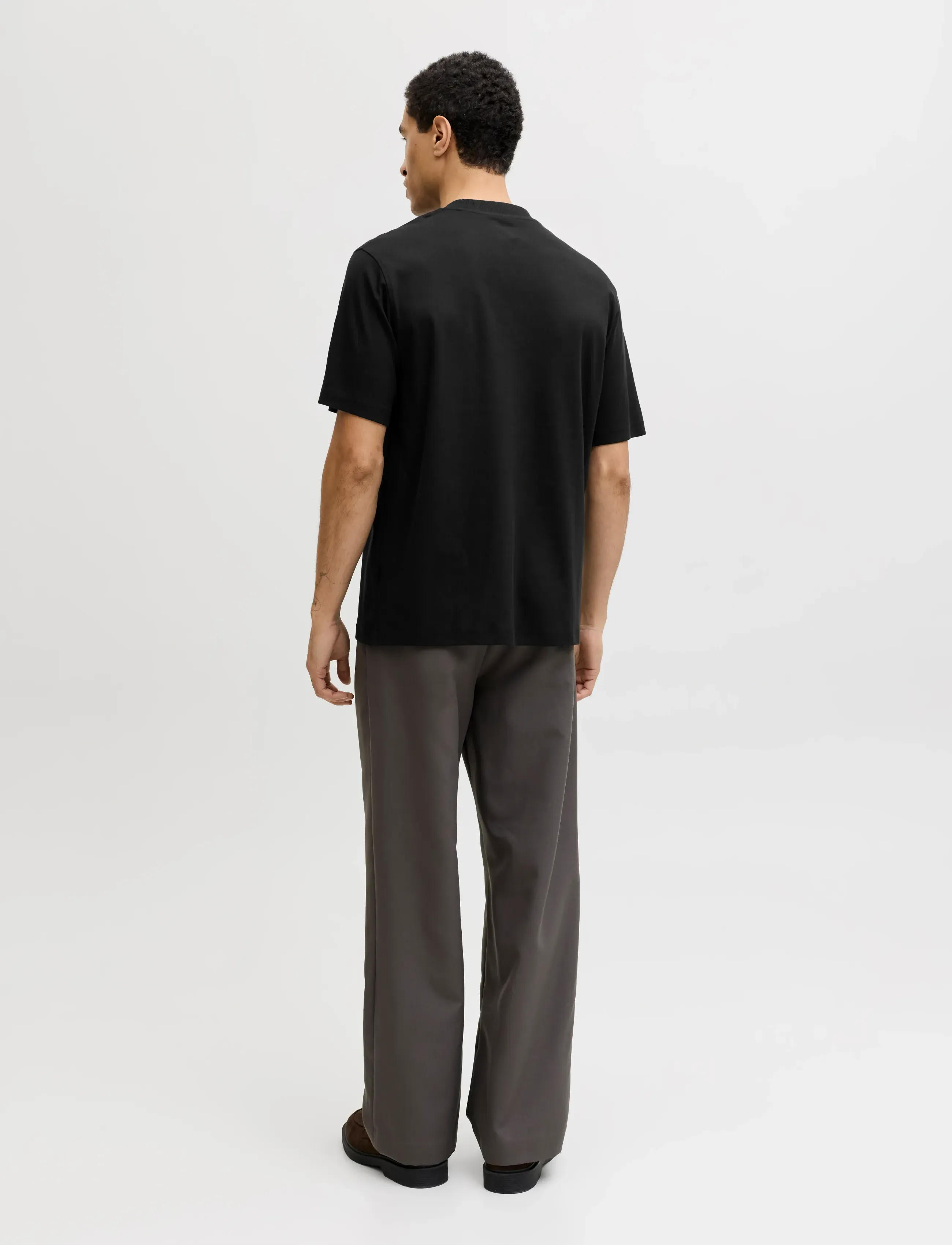 Jack & Jones - JPRBLAOWEN SS BRANDING TEE SN - kortärmade t-shirts - black - 2
