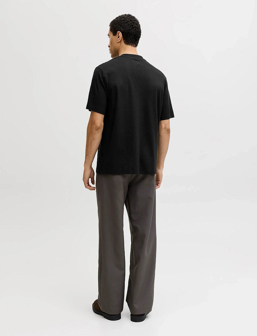 Jack & Jones - JPRBLAOWEN SS BRANDING TEE SN - kortärmade t-shirts - black - 2