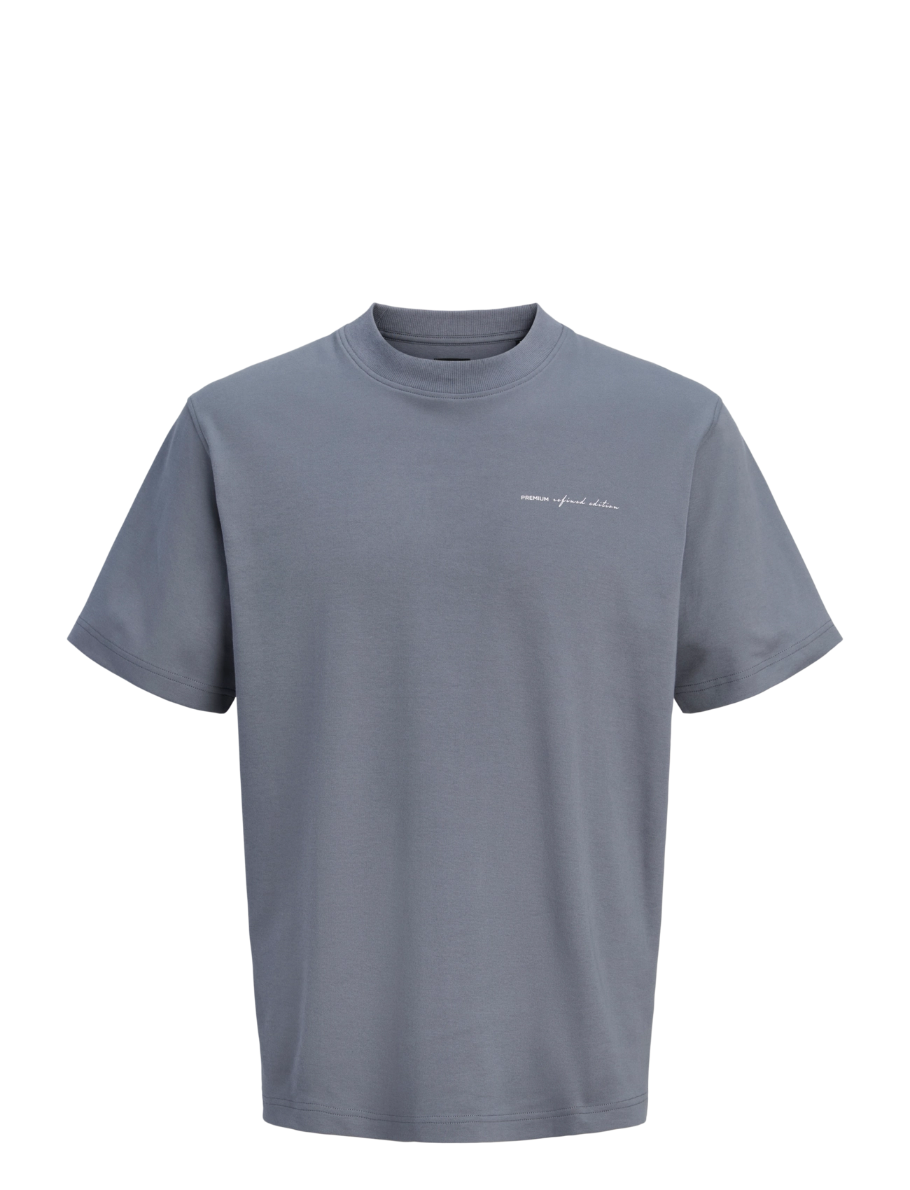 Jack & Jones JPRBLAOWEN SS BRANDING TEE SN - Vaatteet - TURBULENCE / grey