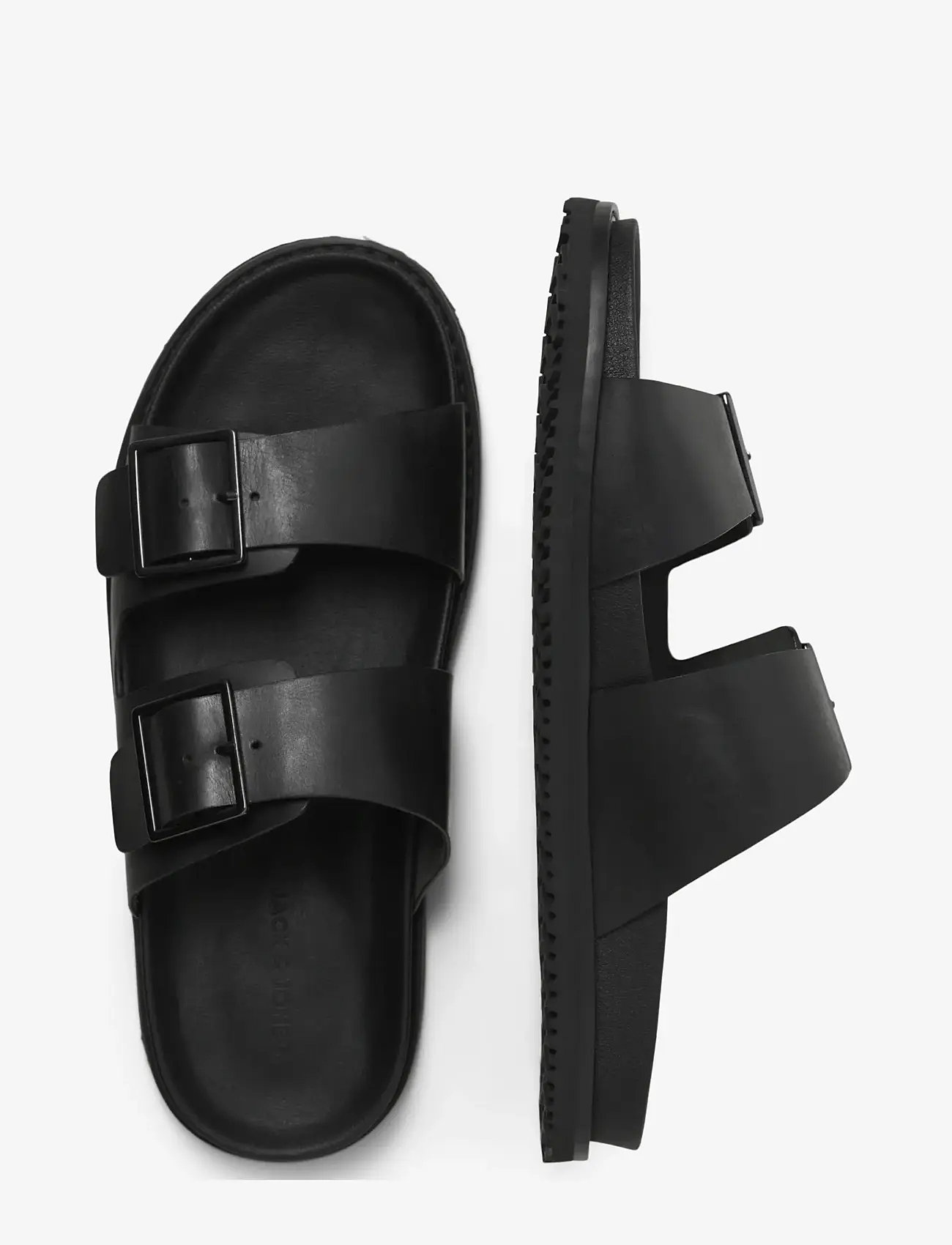 Jack & Jones - JFWVENICE LEATHER SANDAL - nos éditoriaux - black - 5