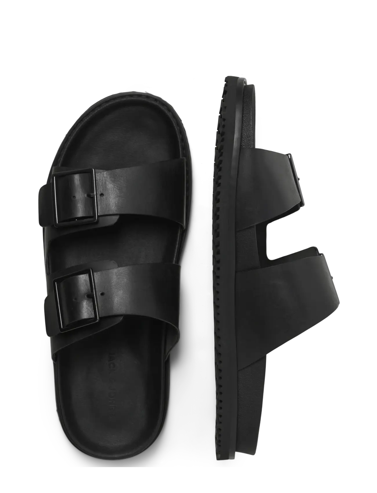 Jack & Jones - JFWVENICE LEATHER SANDAL - kollektsioonid - black - 5