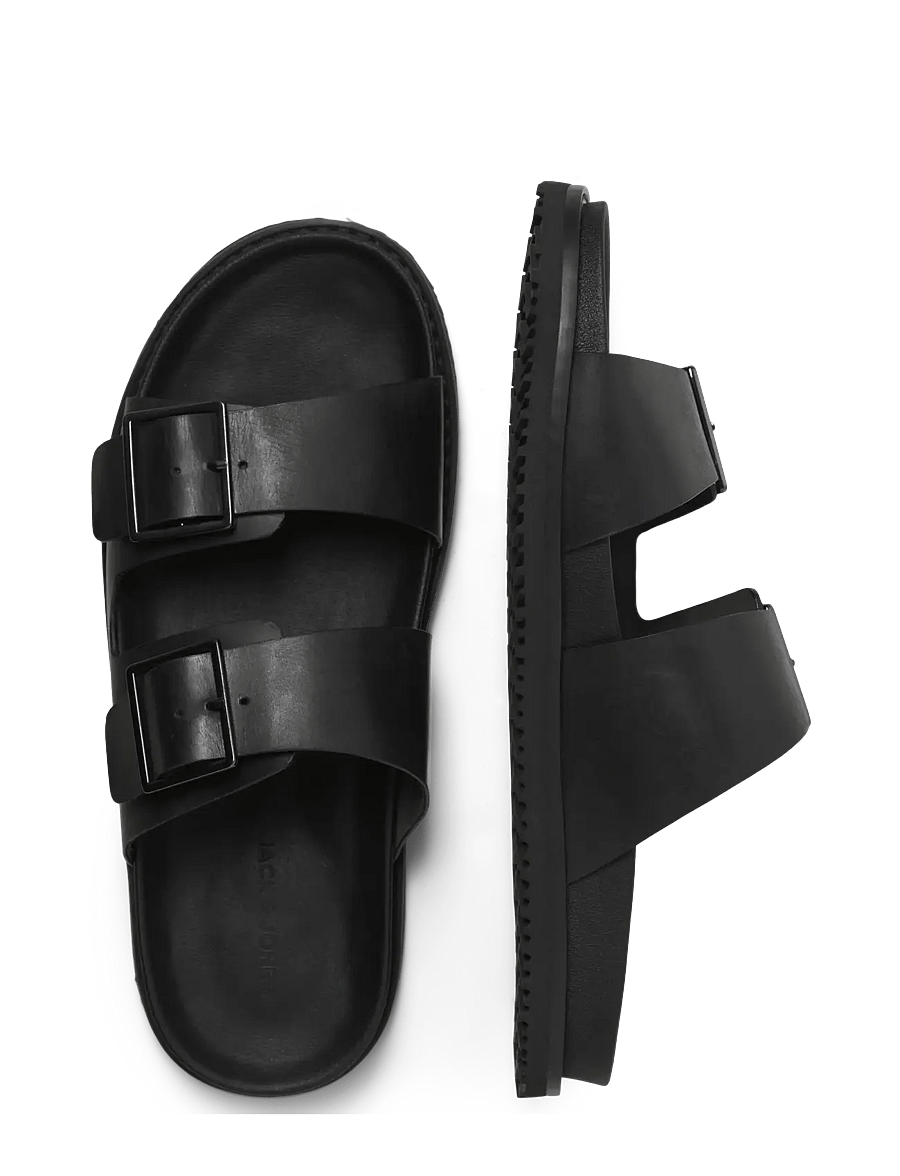 Jack & Jones - JFWVENICE LEATHER SANDAL - kollektionen - black - 5