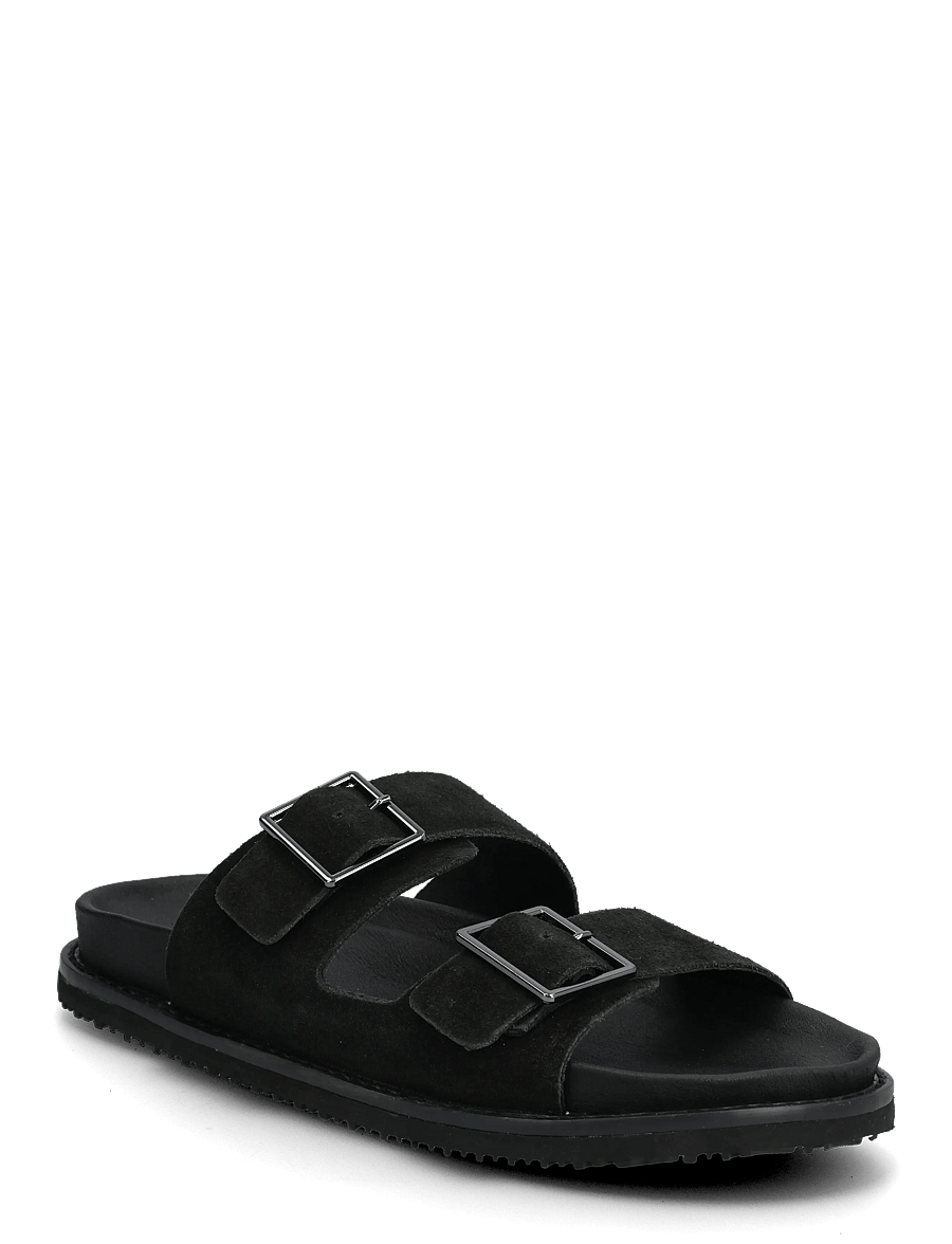 Jack & Jones - JFWVENICE LEATHER SANDAL - kollektionen - black - 0