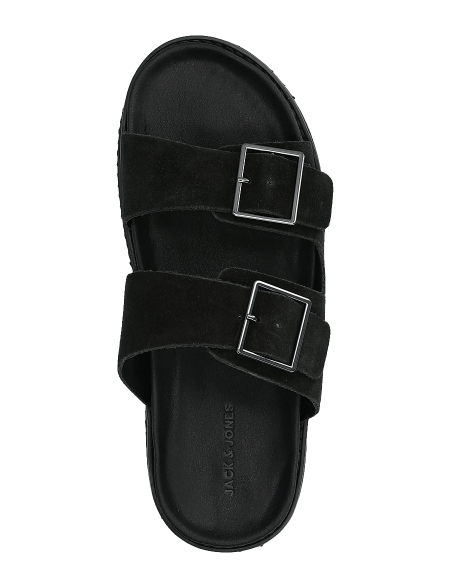 Jack & Jones - JFWVENICE LEATHER SANDAL - kollektionen - black - 3
