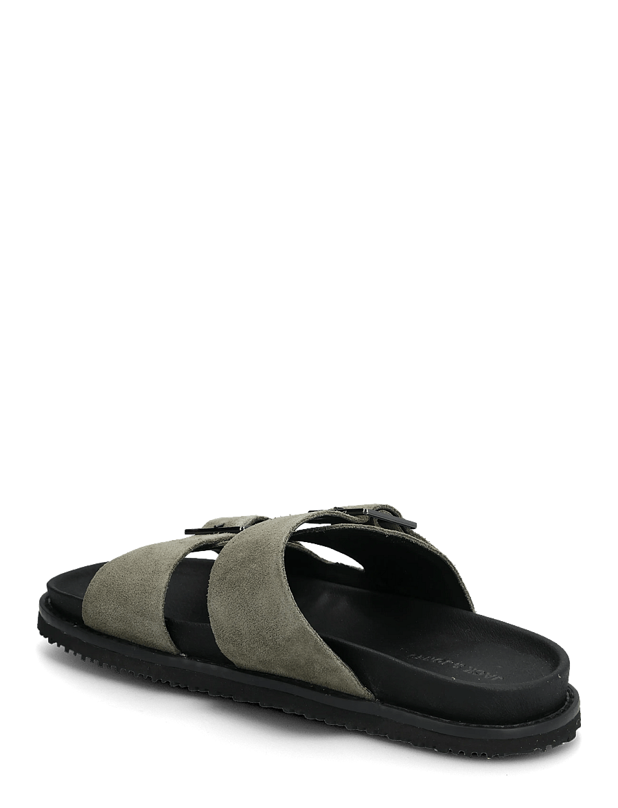 Jack & Jones - JFWVENICE LEATHER SANDAL - kollektionen - olive night - 2