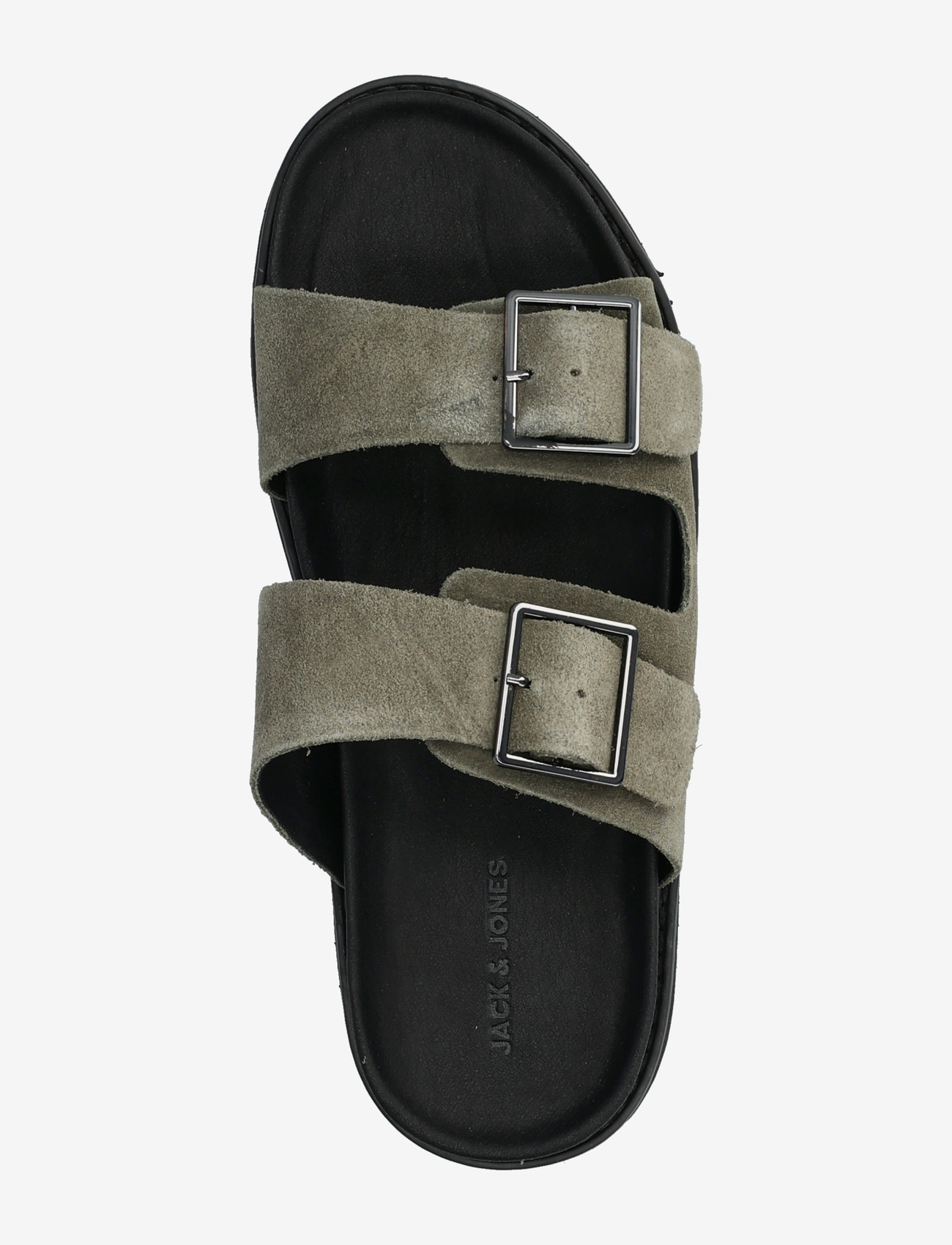 Jack & Jones - JFWVENICE LEATHER SANDAL - nos éditoriaux - olive night - 3