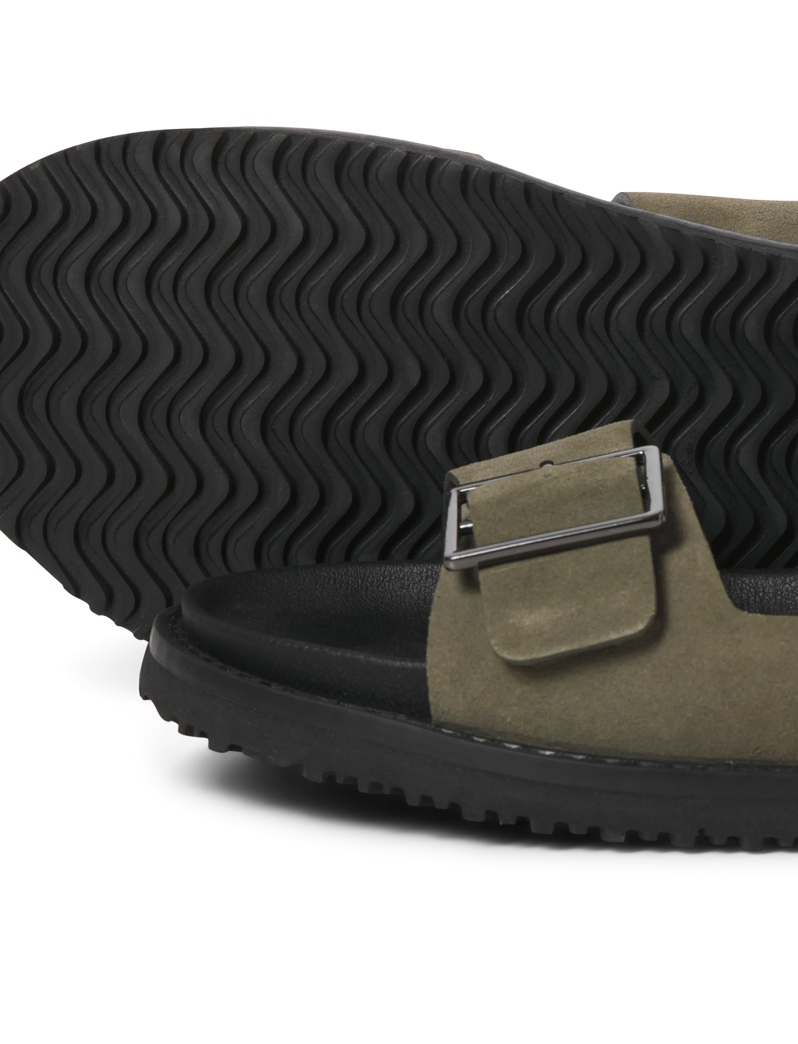 Jack & Jones - JFWVENICE LEATHER SANDAL - herren - olive night - 5