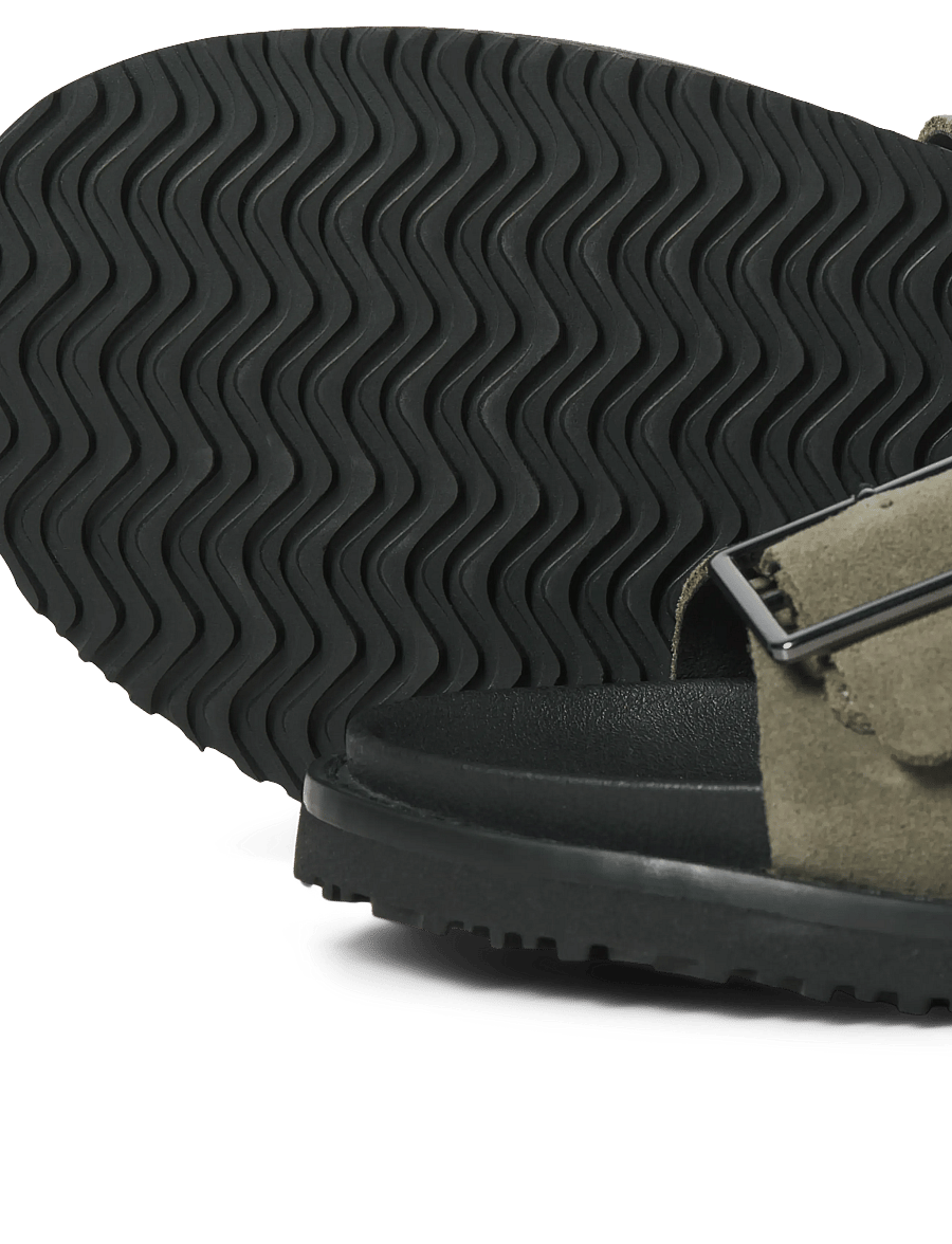Jack & Jones - JFWVENICE LEATHER SANDAL - kollektioner - olive night - 5