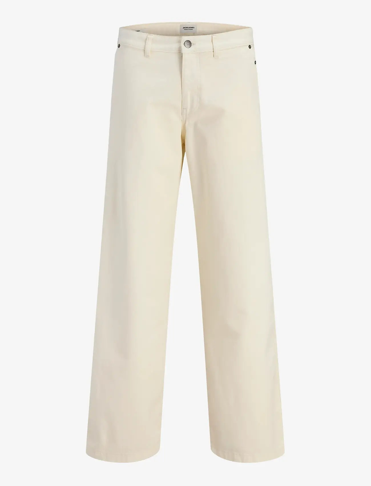 Jack & Jones - JPSTALEX NORREBRO WORKER PANTS LN - casual byxor - antique white - 1