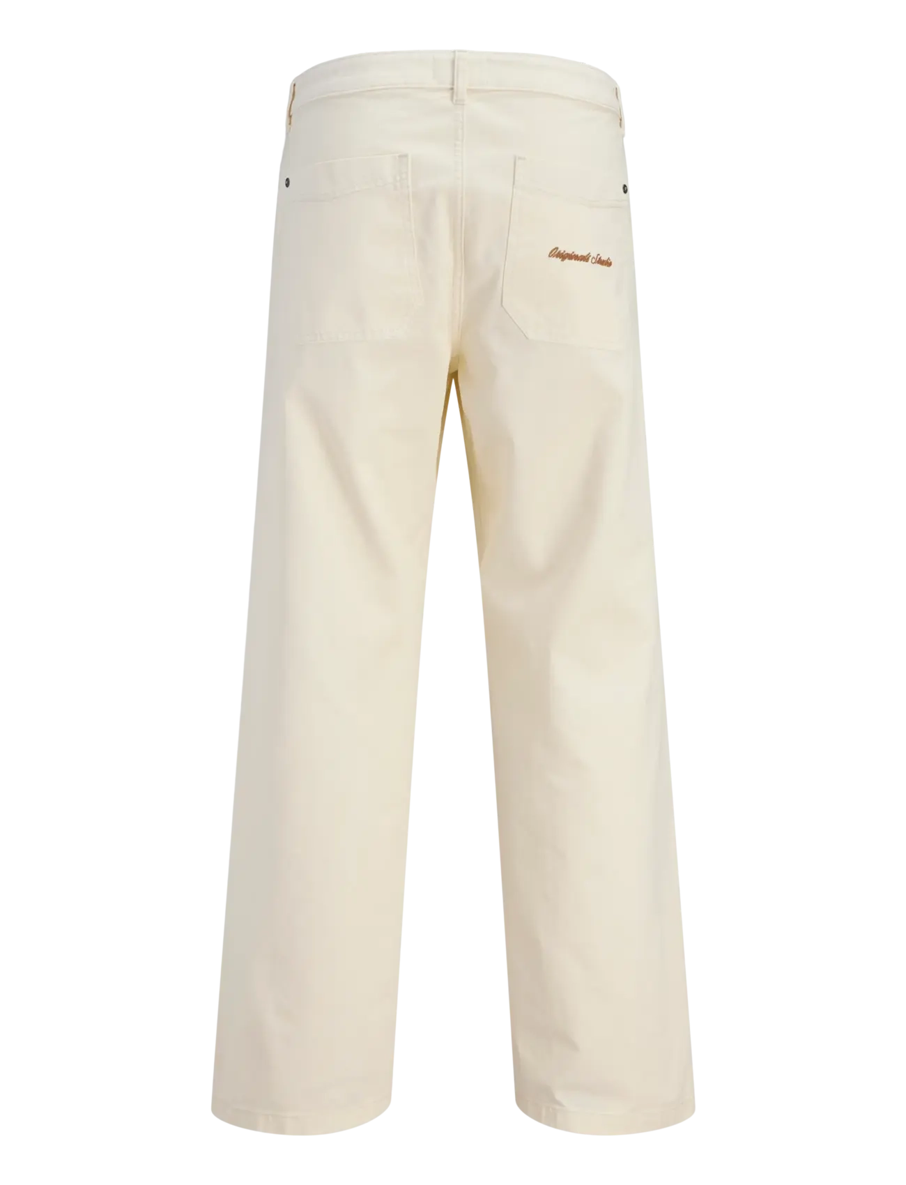 Jack & Jones - JPSTALEX NORREBRO WORKER PANTS LN - casual byxor - antique white - 2