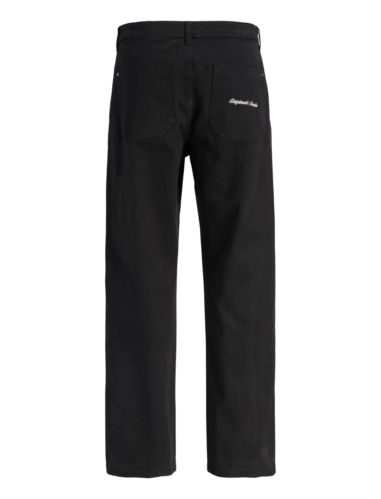 Jack & Jones - JPSTALEX NORREBRO WORKER PANTS LN - casual byxor - black - 2