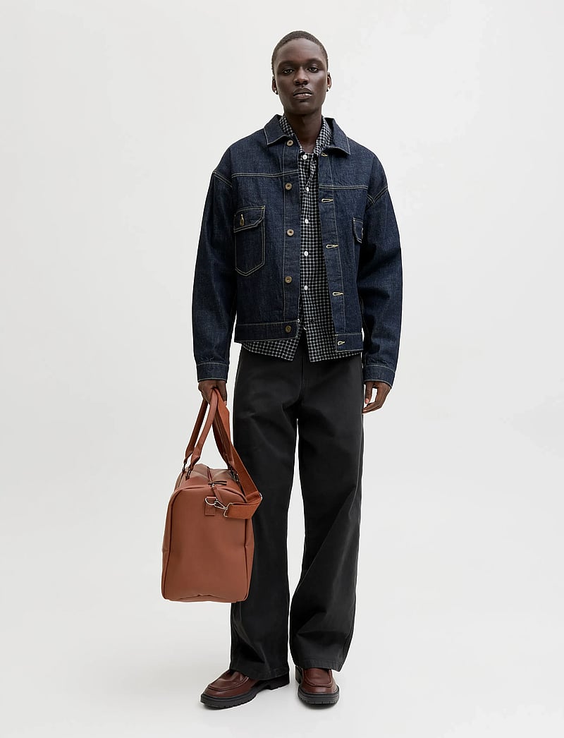 Jack & Jones - JPSTALEX NORREBRO WORKER PANTS LN - casual - black - 4