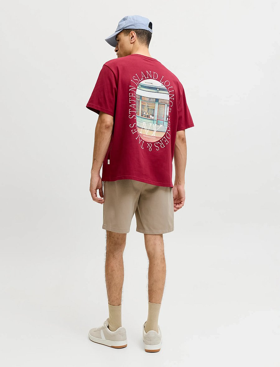 Jack & Jones - JPSTACE NEO JOGGER SHORTS REG SN - sweatshorts - crockery - 3