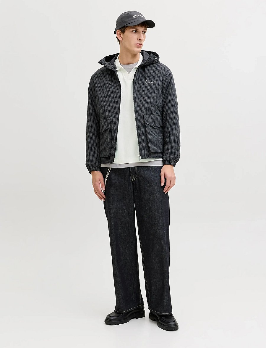 Jack & Jones - JORNIAGARA SWEAT SPLIT NECK - langärmelig - cloud dancer - 3