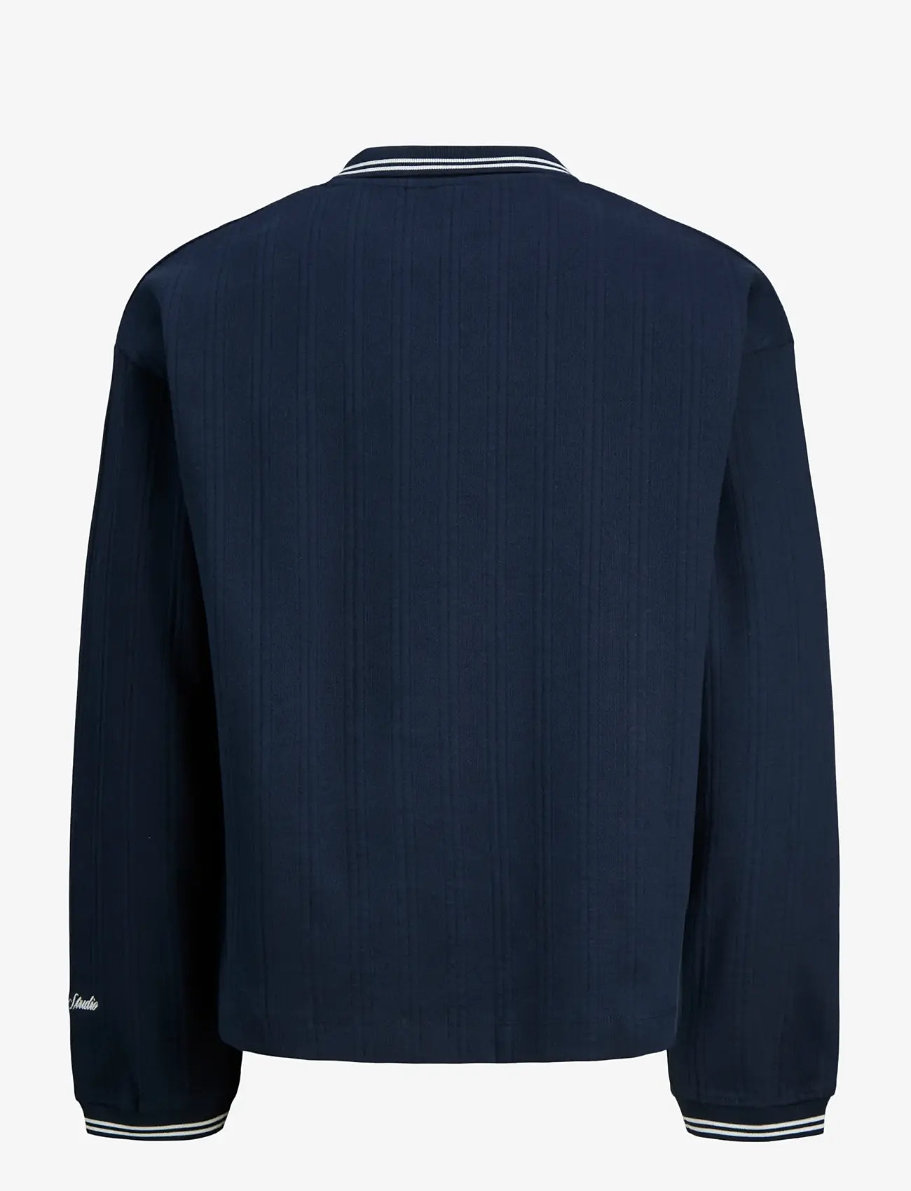 Jack & Jones - JORNIAGARA SWEAT SPLIT NECK - pikkade varrukatega polod - sky captain - 2