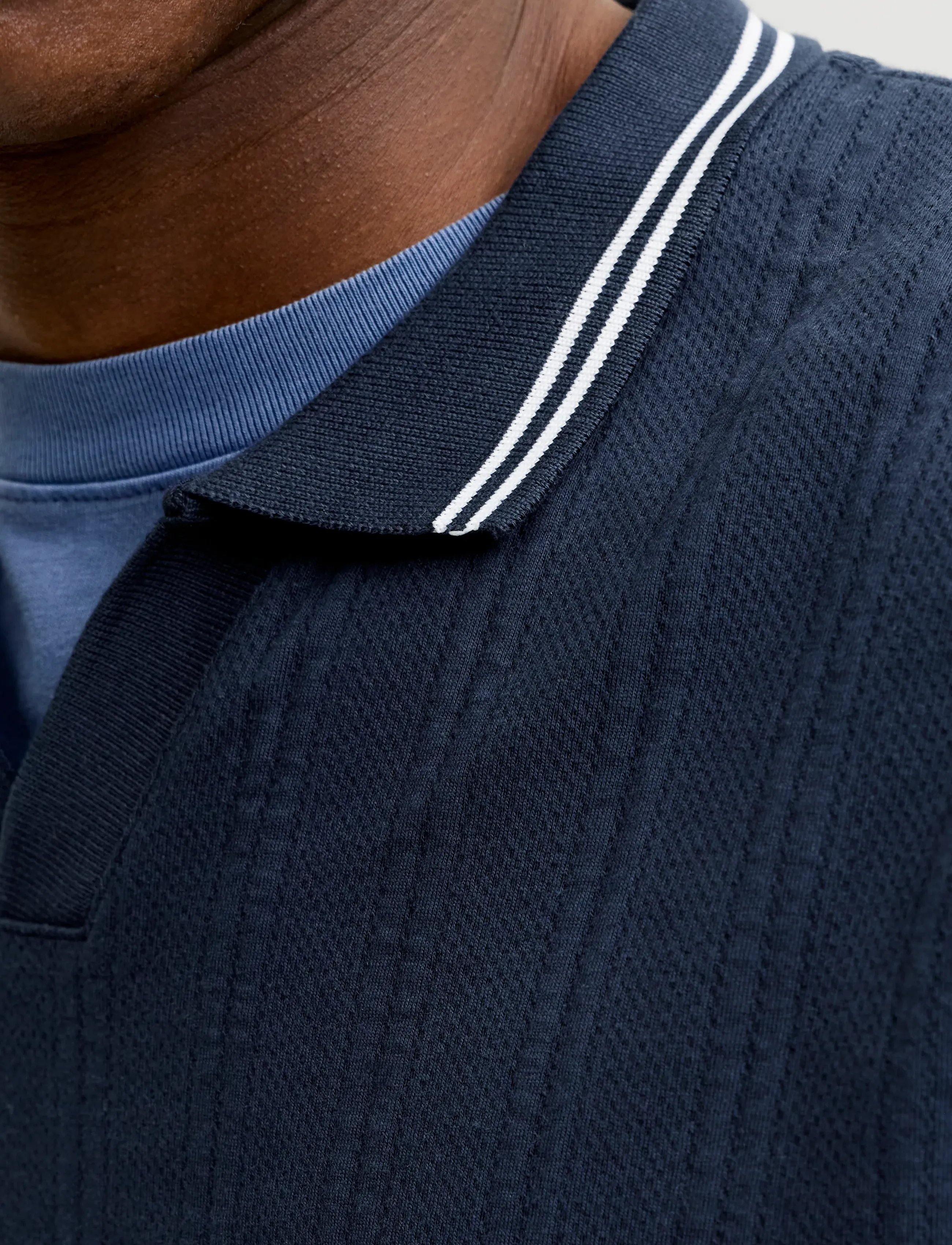 JACK & JONES Jorniagara Sweat Split Neck sweatshirts herr – bild 6