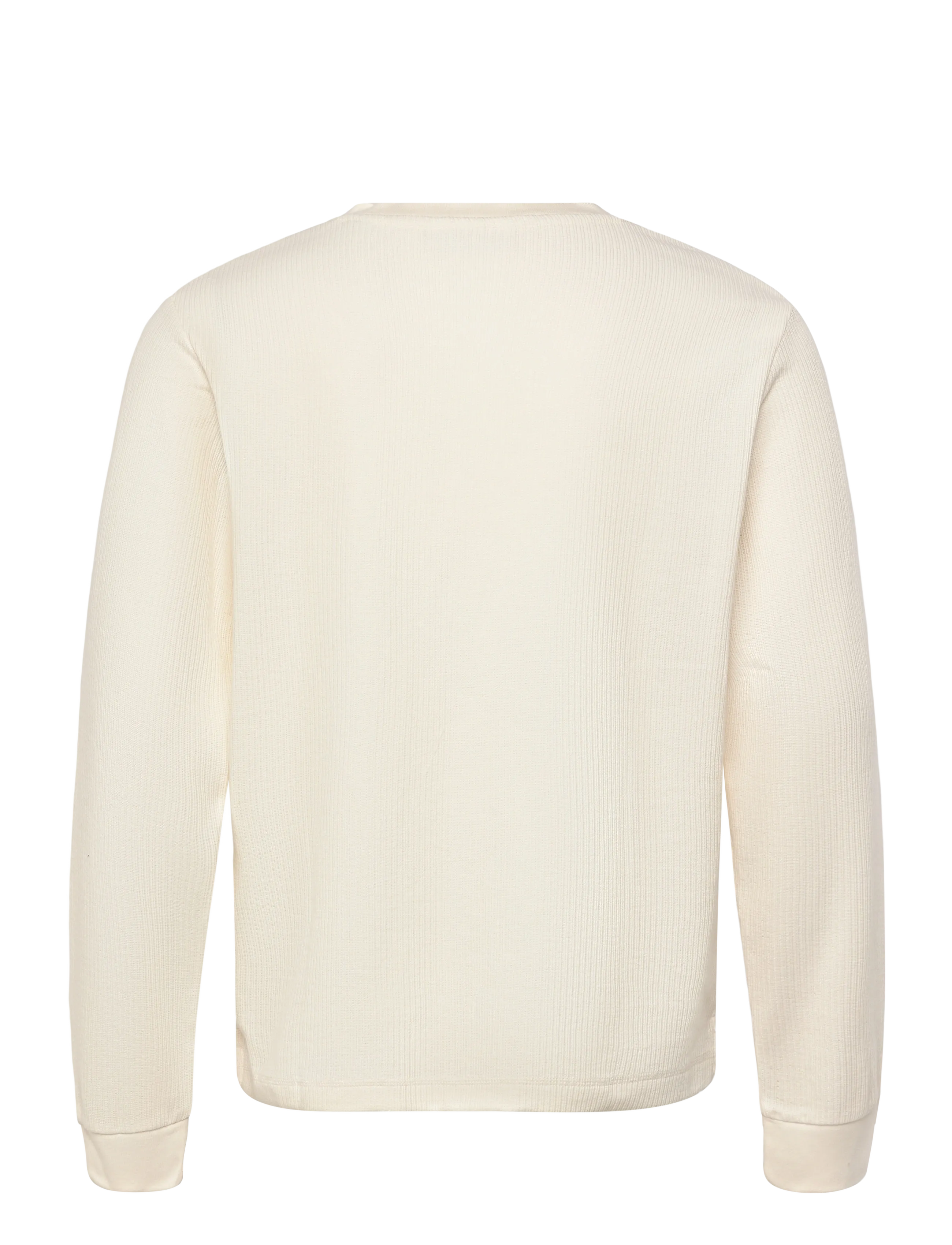 Jack & Jones - JORNIAGARA HENLEY LS TEE - die niedrigsten preise - antique white - 2
