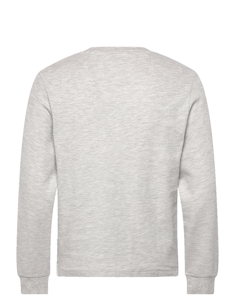 Jack & Jones - JORNIAGARA HENLEY LS TEE - langärmelig - bright white - 2