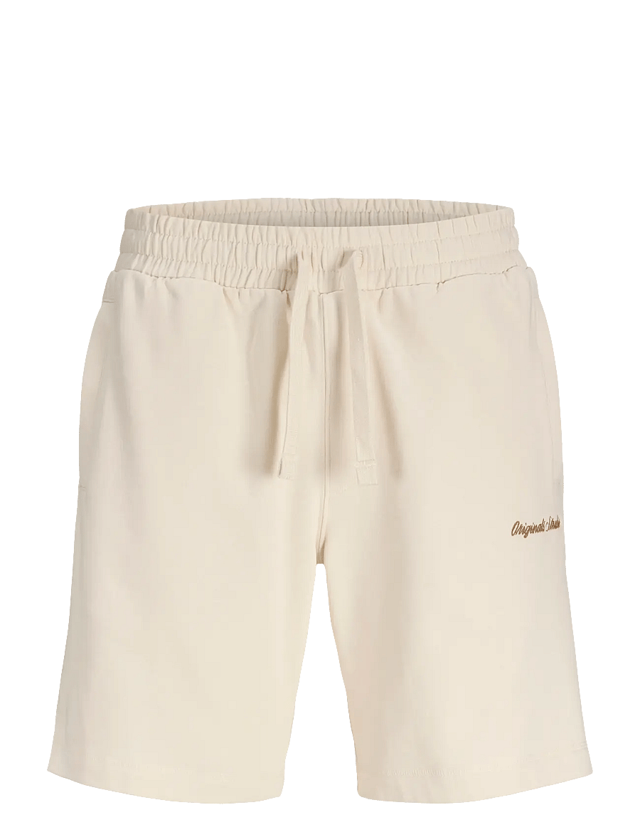 Jack & Jones - JPSTKARL NORREBRO SWEAT SHORTS REG SN - lühikesed dressipüksid - antique white - 1