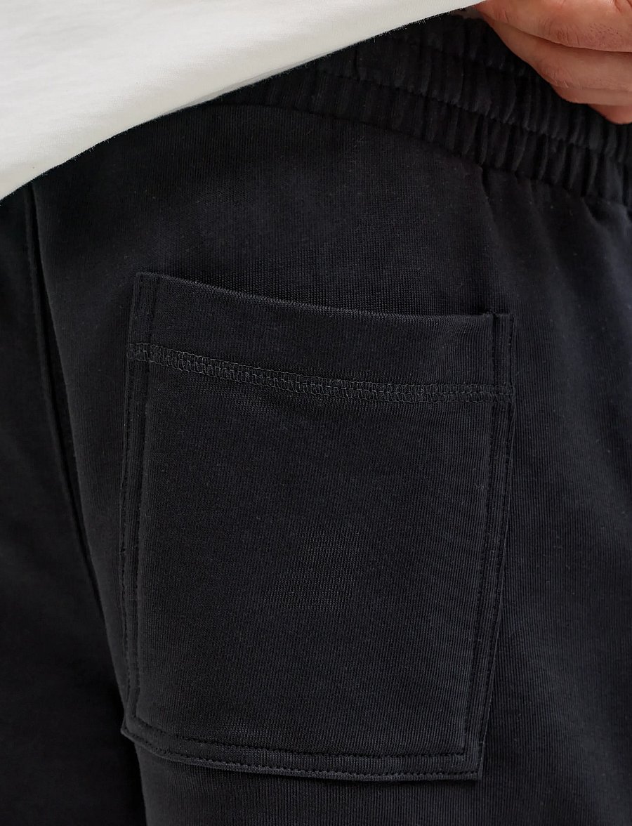 Jack & Jones - JPSTKARL NORREBRO SWEAT SHORTS REG SN - dresowe szorty - black - 5
