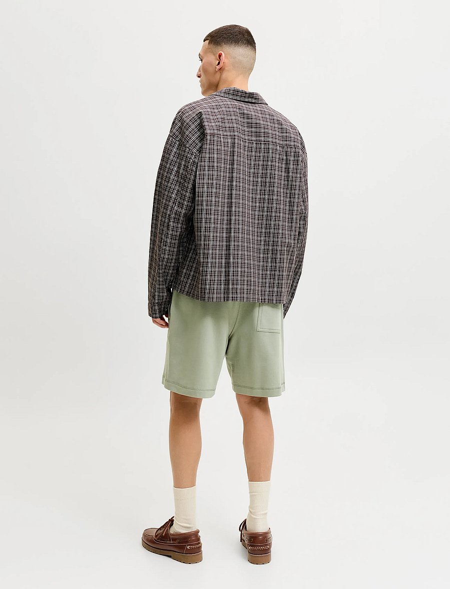 Jack & Jones - JPSTKARL NORREBRO SWEAT SHORTS REG SN - sweatshorts - seagrass - 3