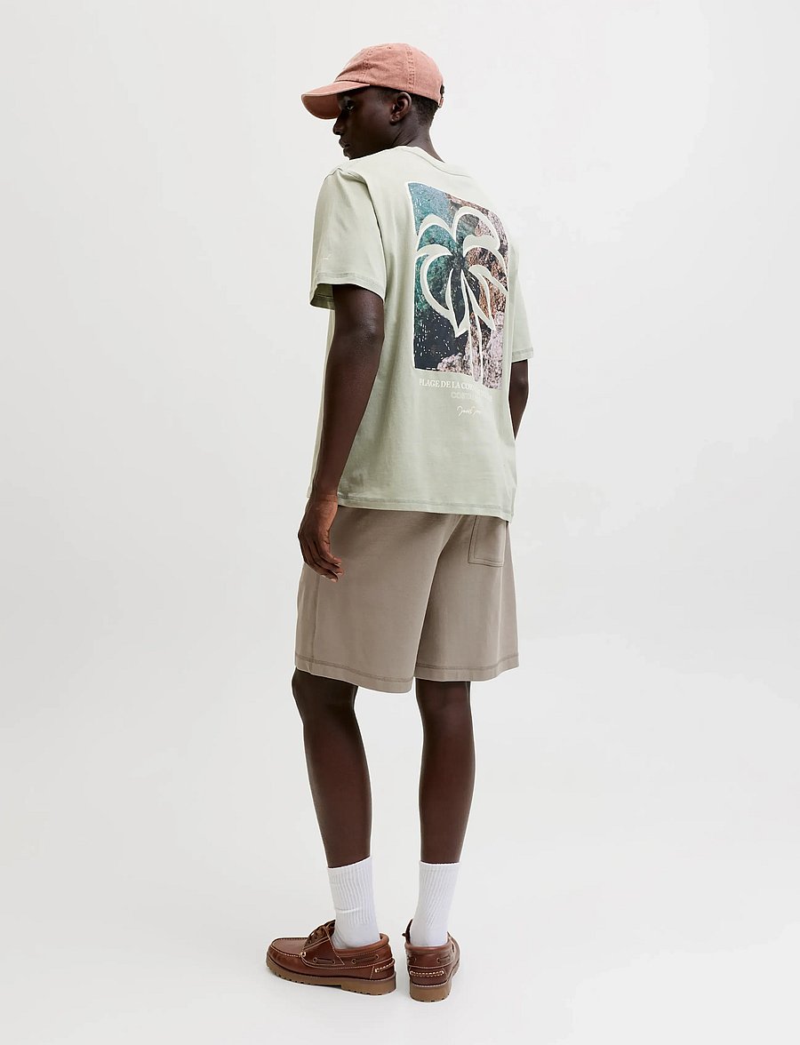 Jack & Jones - JPSTKARL NORREBRO SWEAT SHORTS REG SN - sweatshorts - vintage khaki - 3
