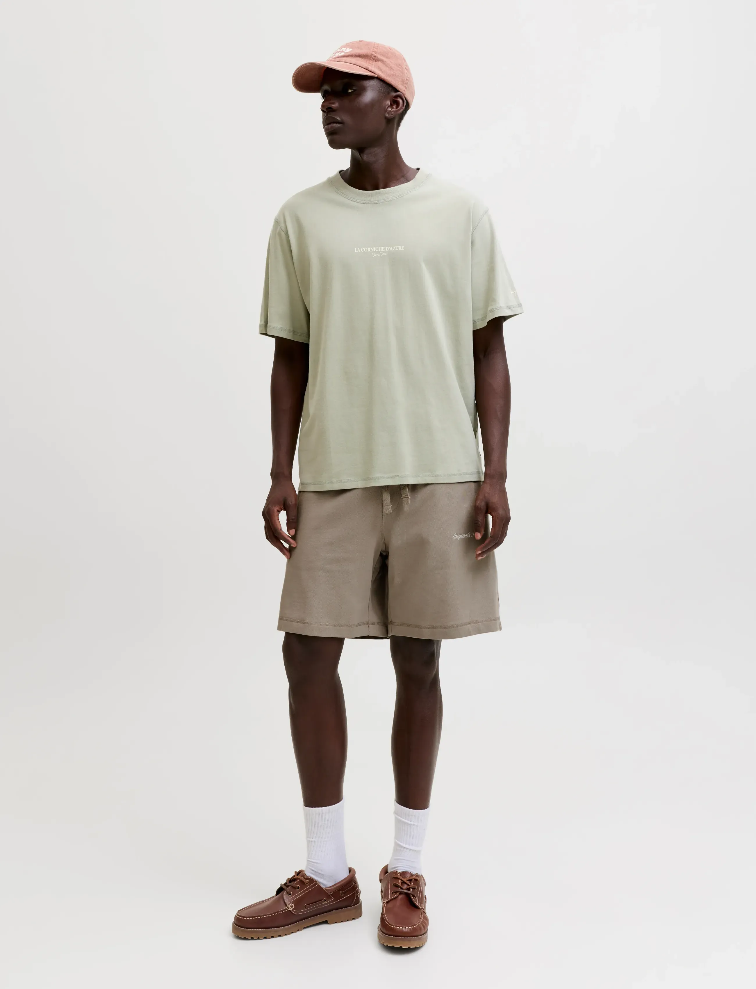 Jack & Jones - JPSTKARL NORREBRO SWEAT SHORTS REG SN - sweatshorts - vintage khaki - 4