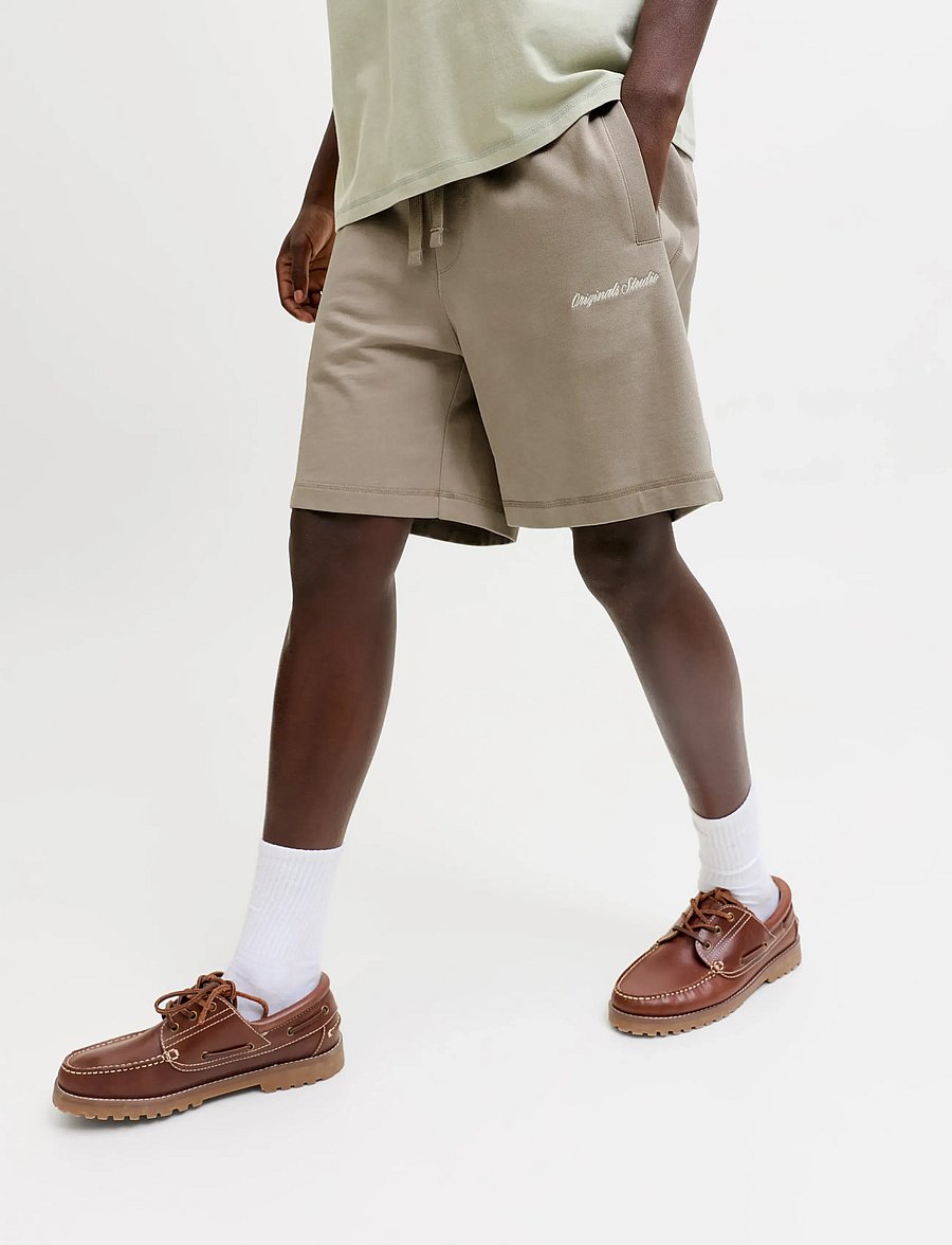 Jack & Jones - JPSTKARL NORREBRO SWEAT SHORTS REG SN - sweatshorts - vintage khaki - 5