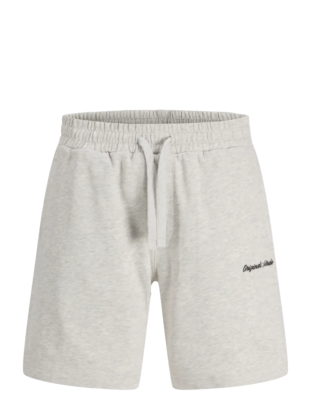 Jack & Jones JPSTKARL NORREBRO SWEAT SHORTS REG SN - Shorts - WHITE MELANGE / grey