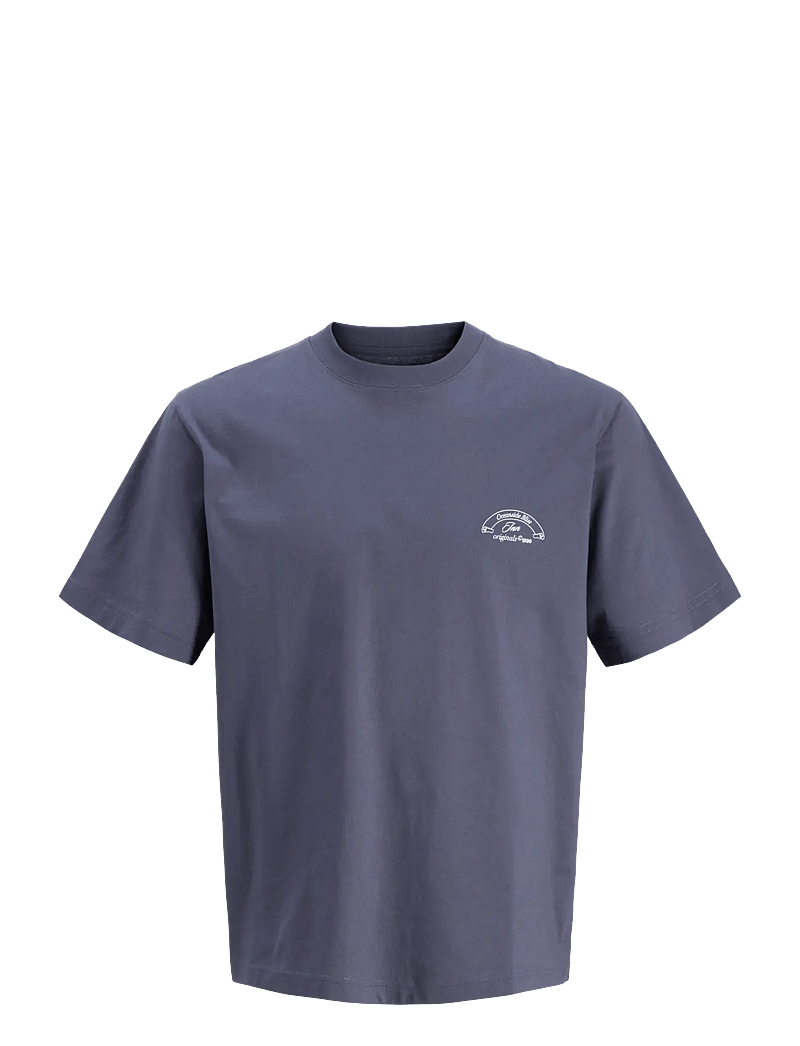 Jack & Jones - JORMONTAUK PHOTO BACK TEE SS CN - kortærmede t-shirts - odyssey gray - 1