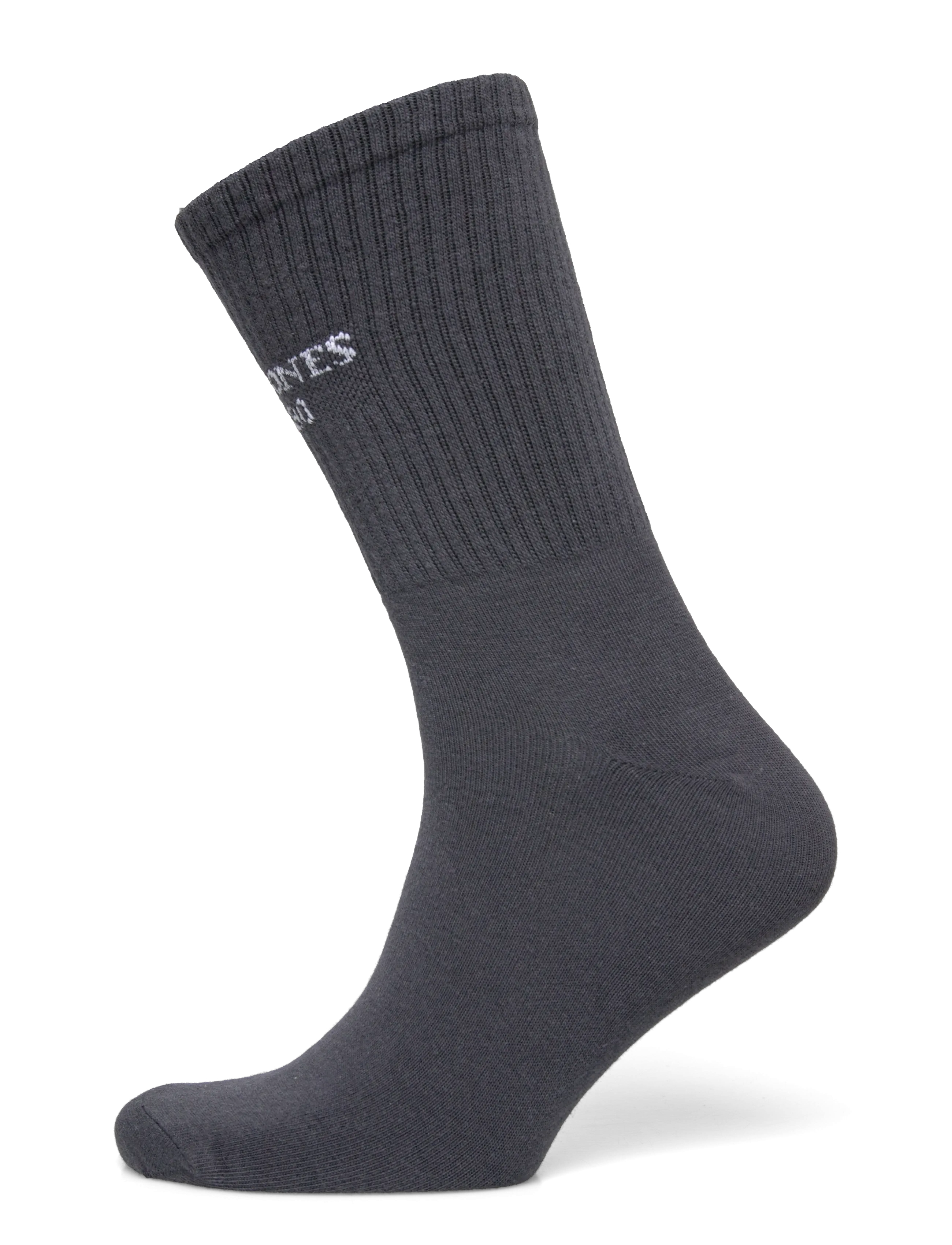 Jack & Jones - JACFRASER SOLID TENNIS SOCKS 3 PACK - chaussettes crew - black - 2