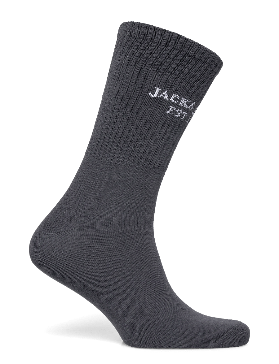 Jack & Jones - JACFRASER SOLID TENNIS SOCKS 3 PACK - tennissocken - black - 3