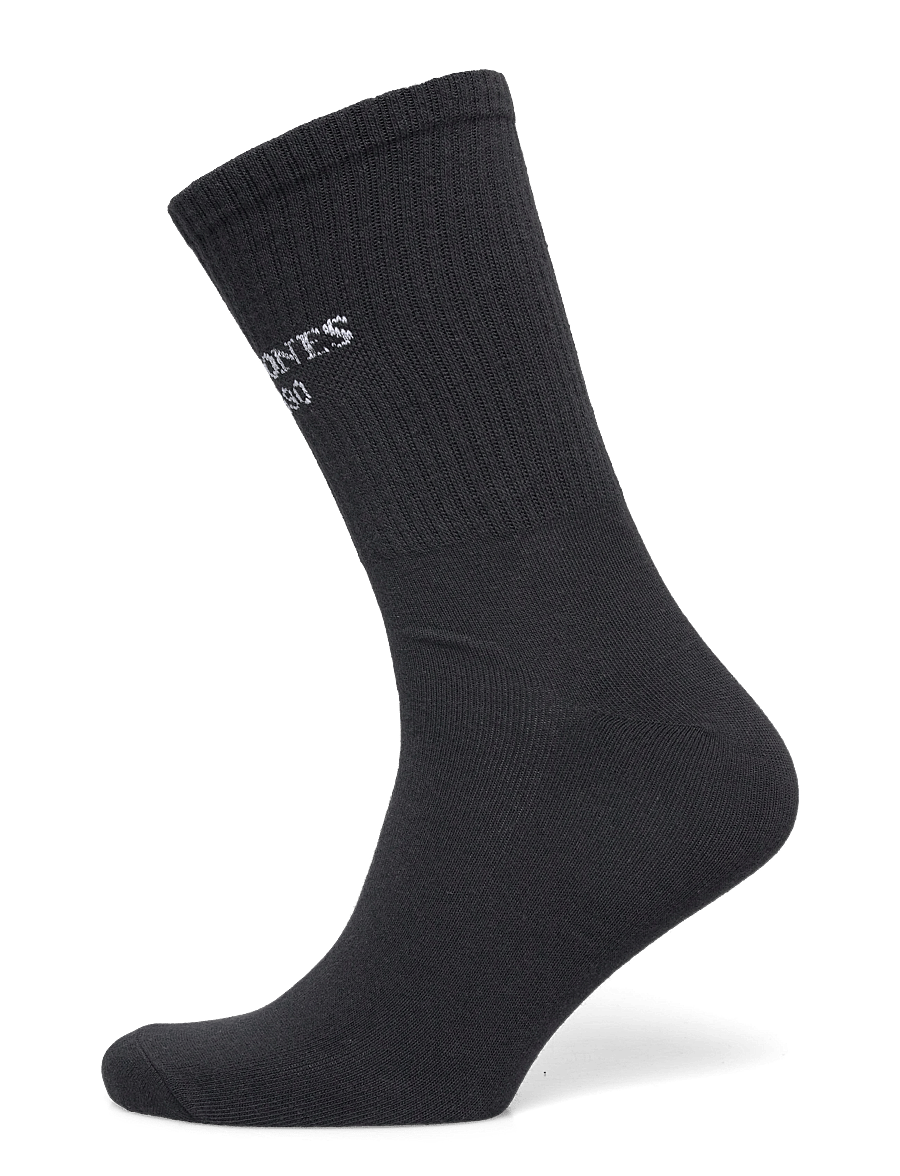 Jack & Jones - JACFRASER SOLID TENNIS SOCKS 3 PACK - tennissocken - black - 4