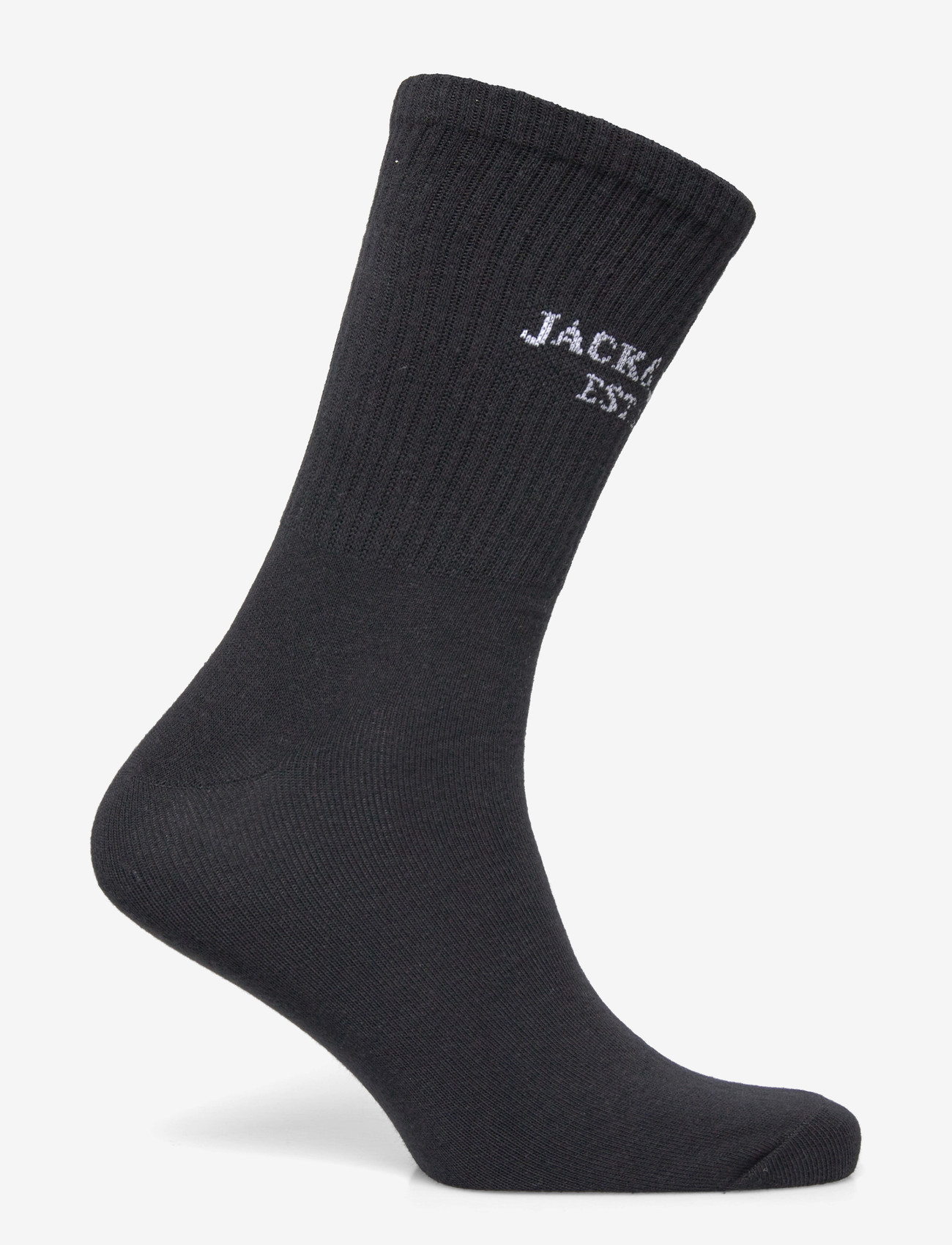 Jack & Jones - JACFRASER SOLID TENNIS SOCKS 3 PACK - crew-socken - black - 5
