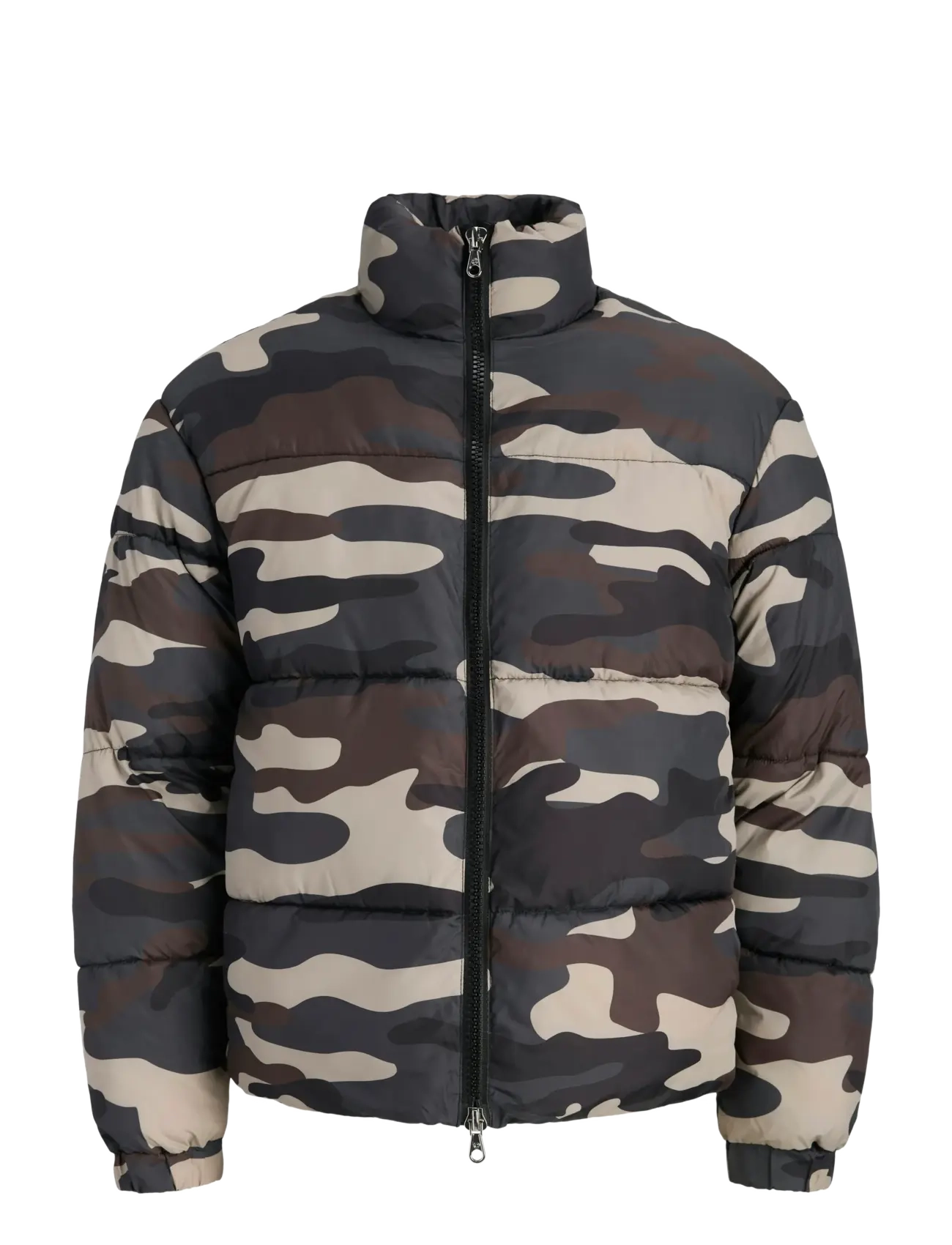 JCOCOVER AOP PUFFER JACKET - BLACK