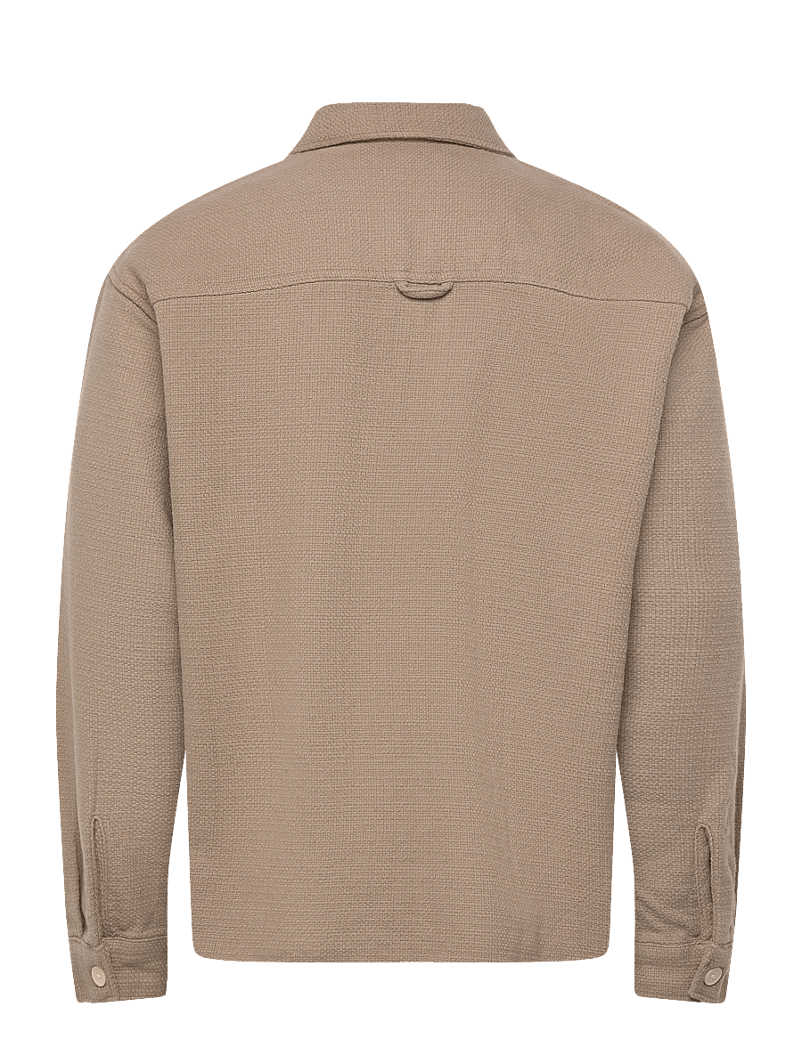 Jack & Jones - JORUPSTATE TEXTURE OVERSHIRT LS - kolekcje - vintage khaki - 1