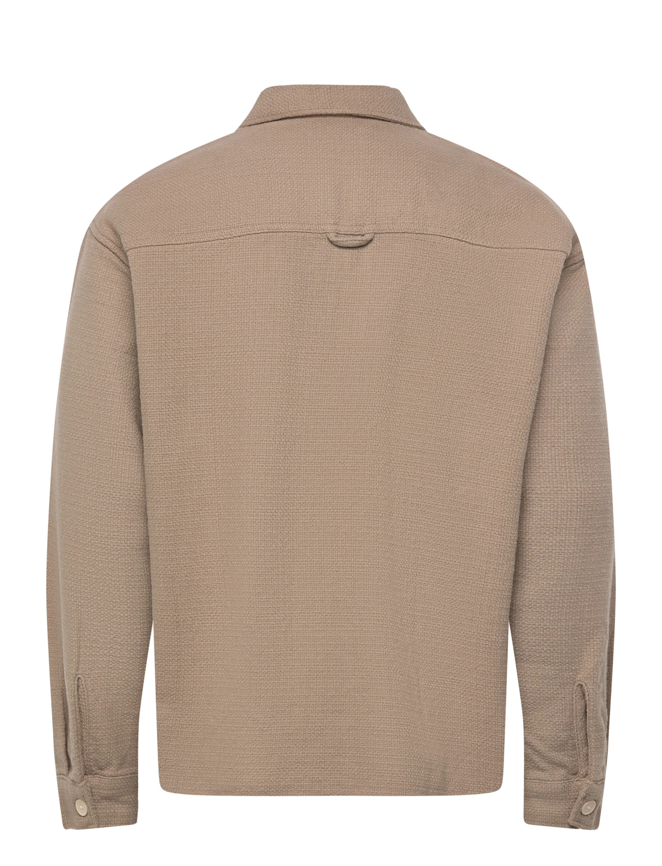 Jack & Jones - JORUPSTATE TEXTURE OVERSHIRT LS - laveste priser - vintage khaki - 1