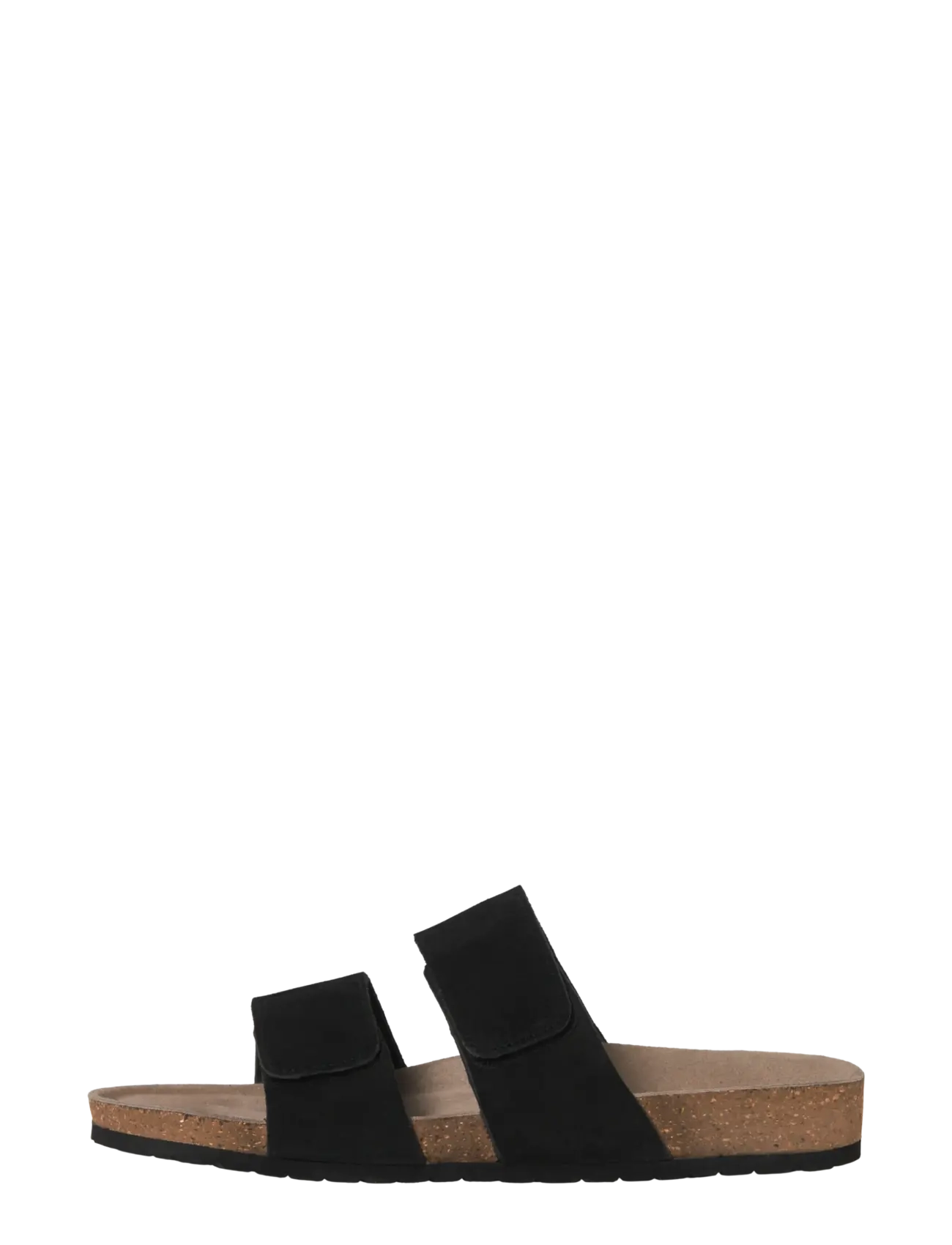 Jack & Jones JFWMALTA SUEDE SANDAL - Sandalen - BLACK / black