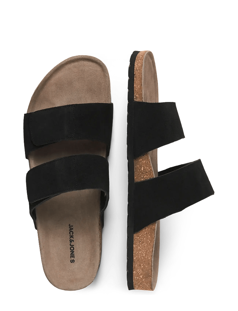 Jack & Jones - JFWMALTA SUEDE SANDAL - kollektioner - black - 3