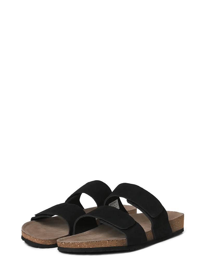 Jack & Jones - JFWMALTA SUEDE SANDAL - kollektioner - black - 4